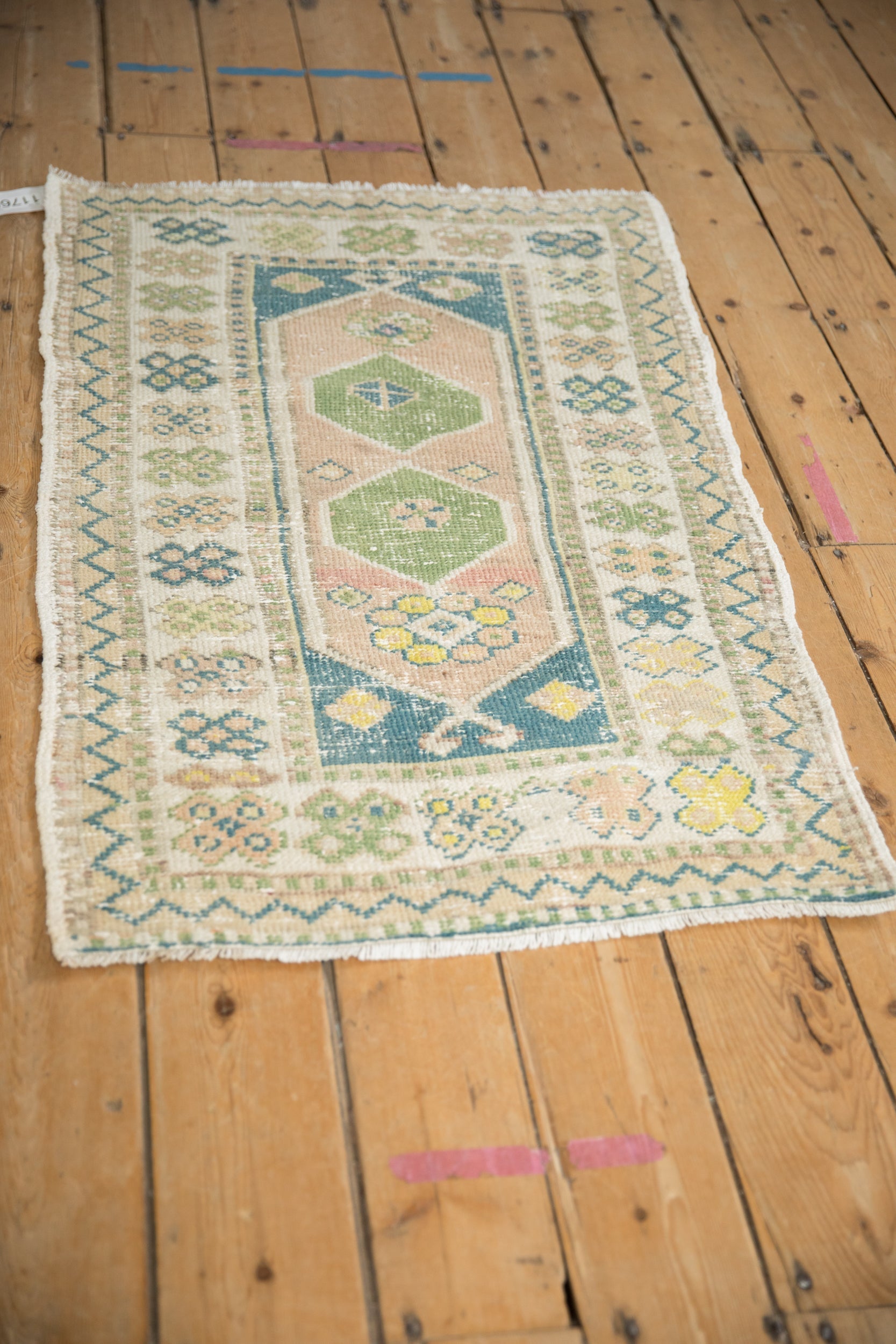 2.5x4 Vintage Distressed Oushak Rug by Old New House® - product image 4 for Resin Society