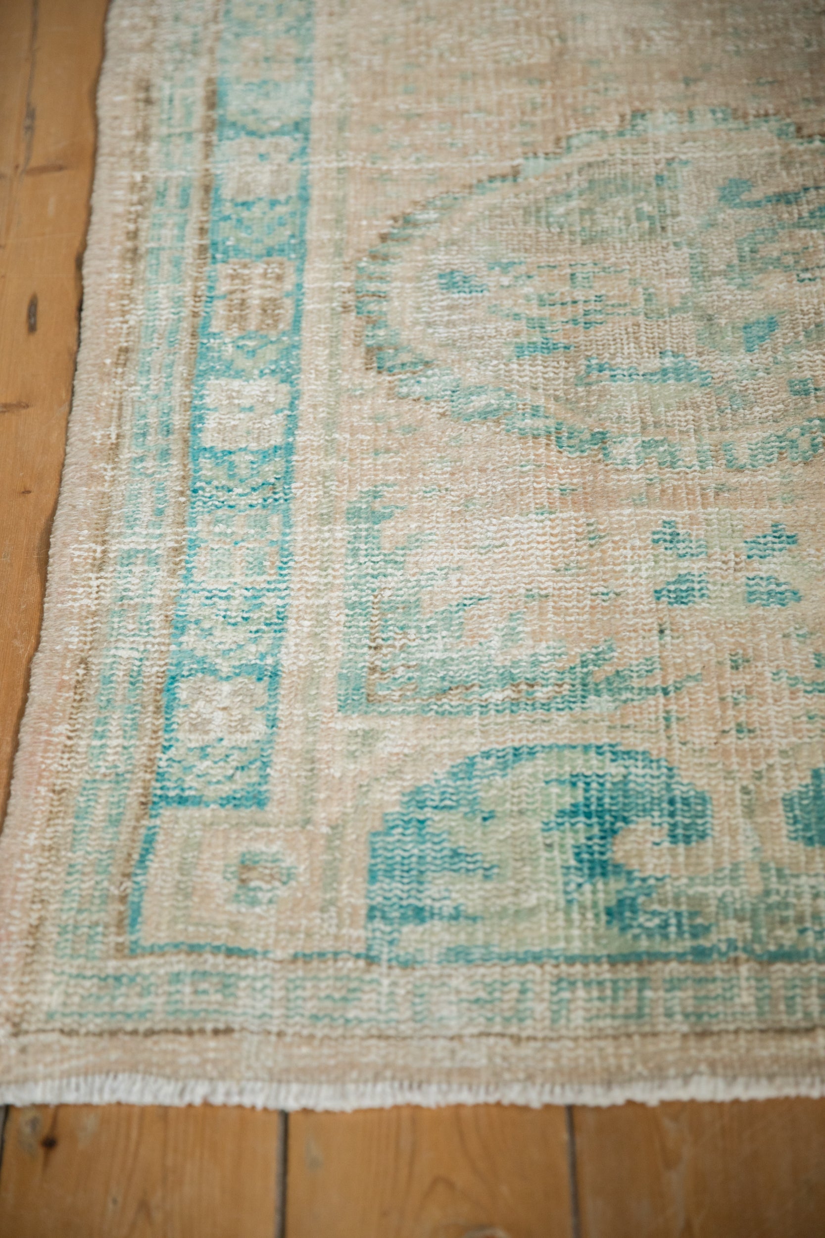 2.5x5 Vintage Distressed Oushak Rug Runner