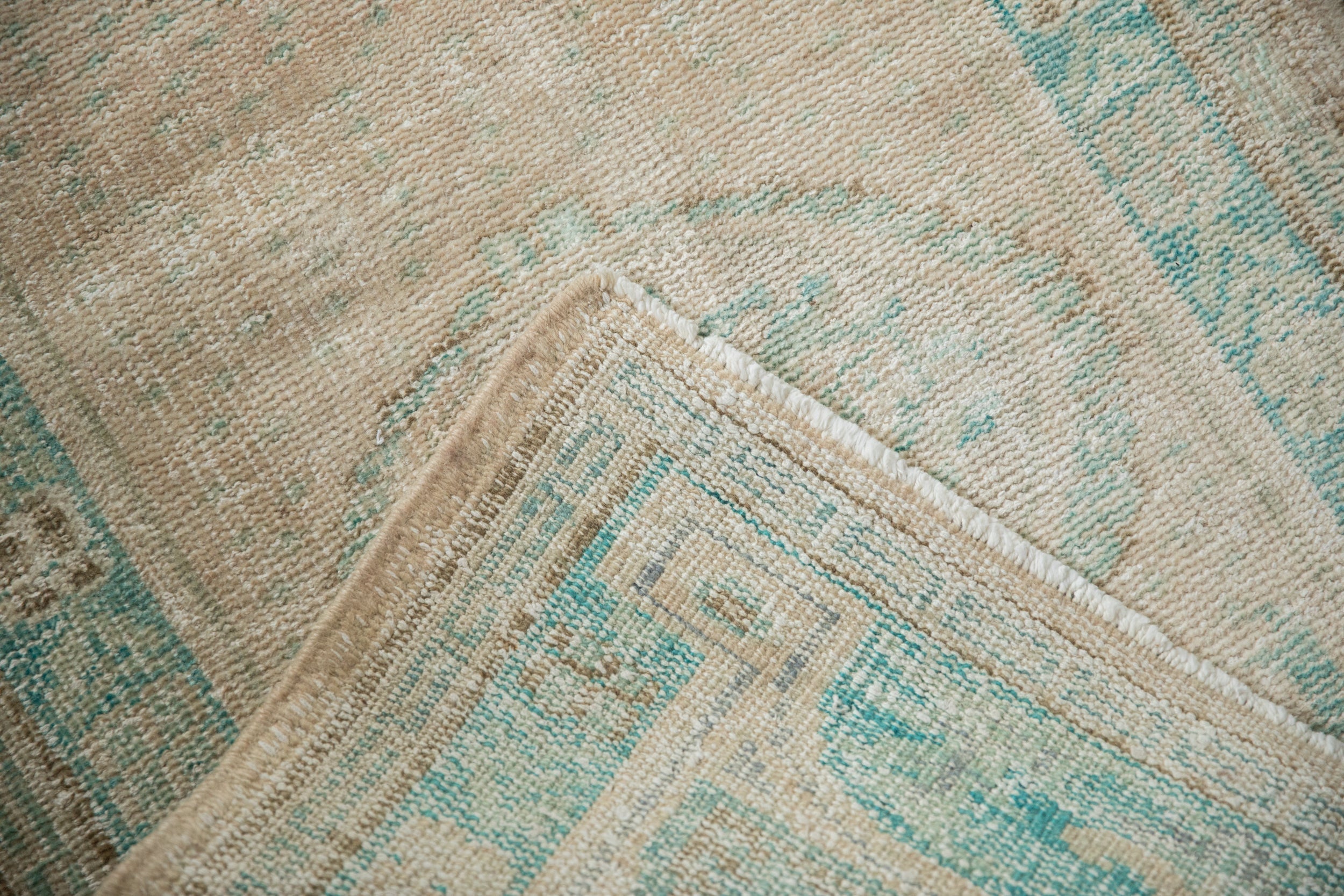 2.5x5 Vintage Distressed Oushak Rug Runner