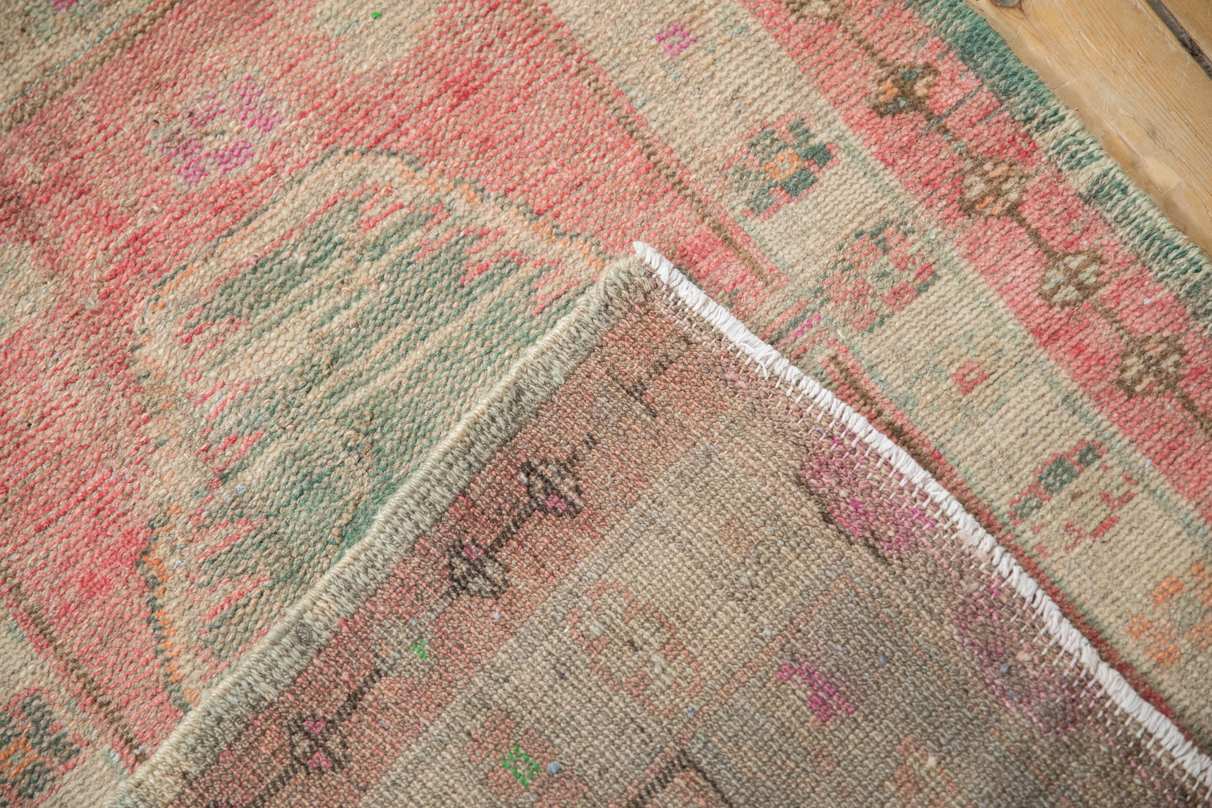 2.5x3.5 Vintage Distressed Oushak Rug