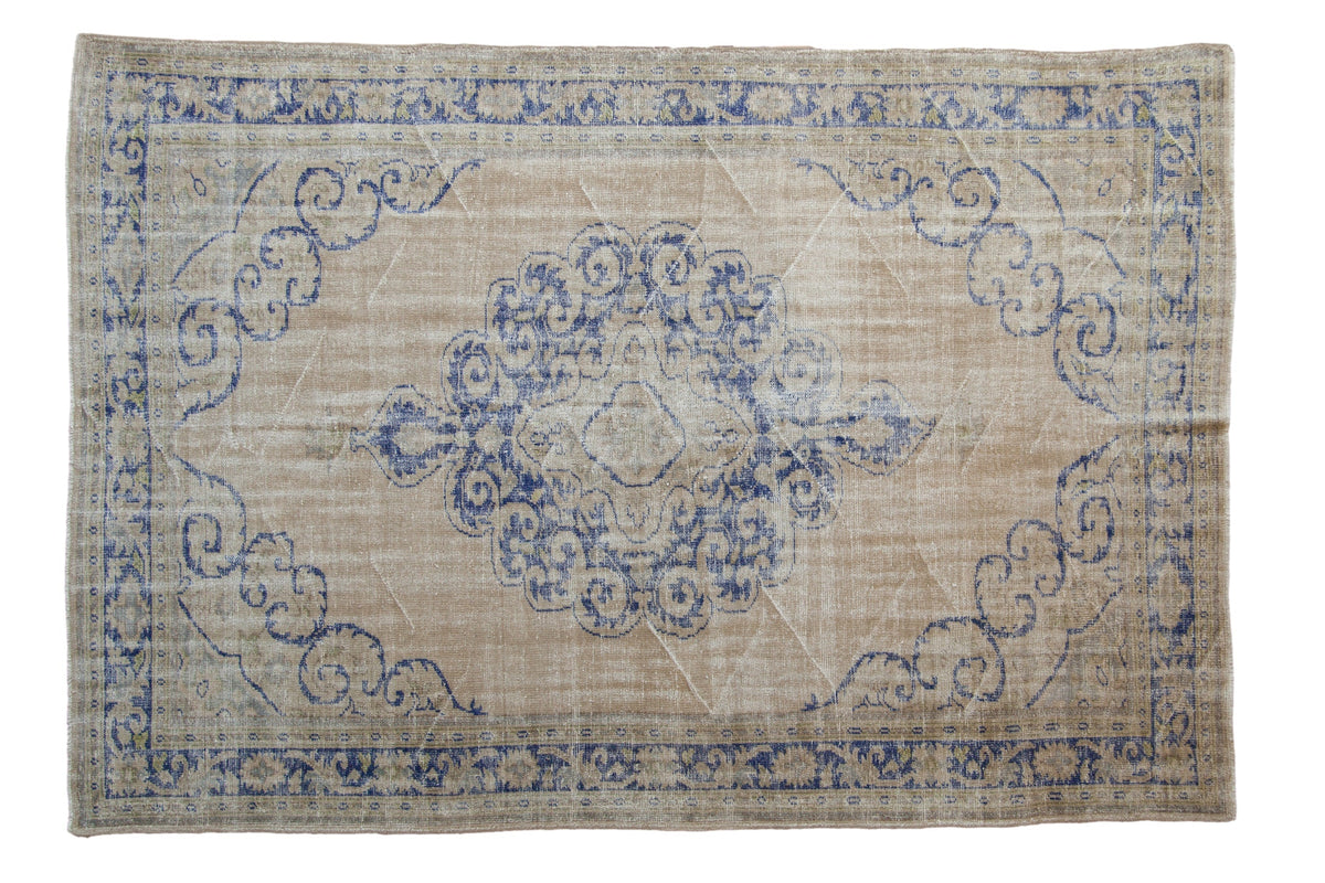 7x10 Vintage Distressed Oushak Carpet by Old New House® - main product image for Resin Society