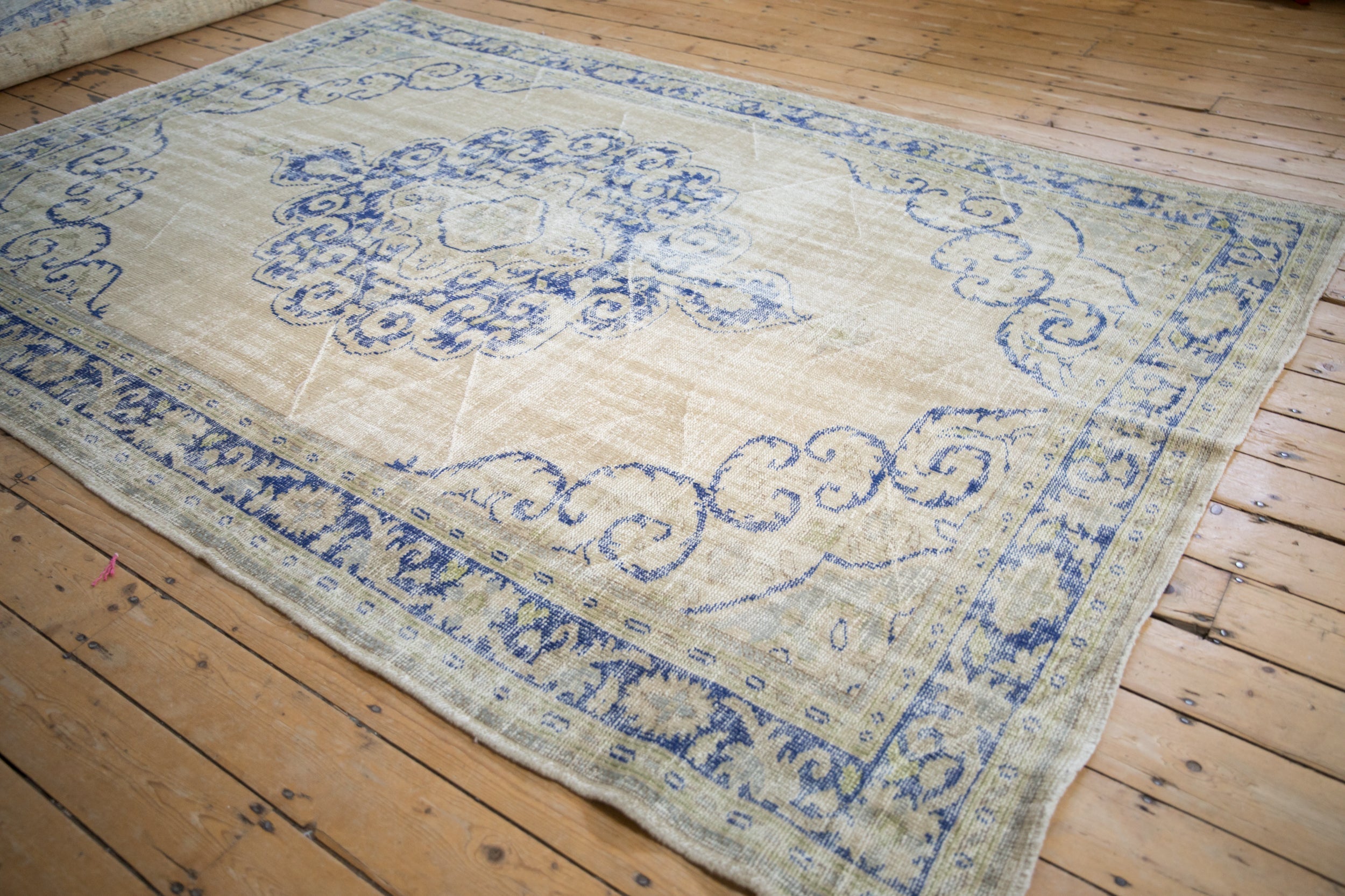 7x10 Vintage Distressed Oushak Carpet by Old New House® - product image 4 for Resin Society