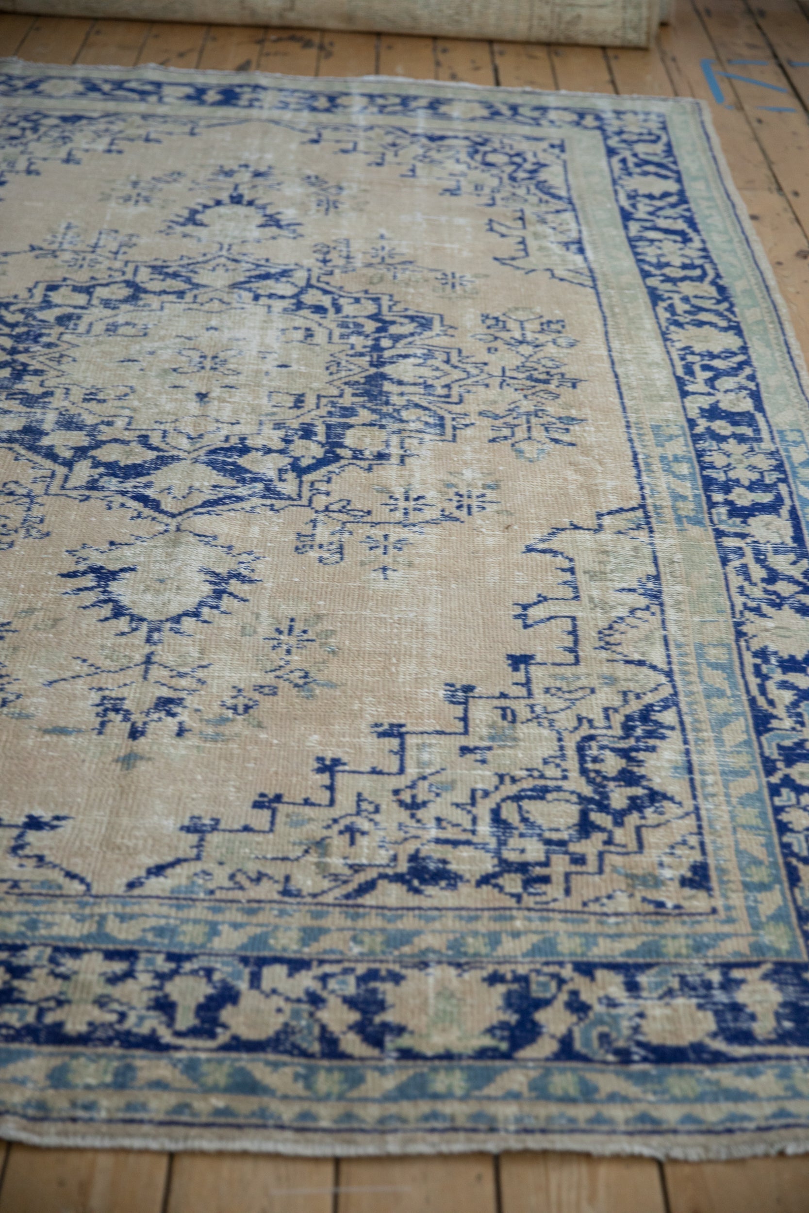 6.5x9.5 Vintage Distressed Oushak Carpet by Old New House® - product image 6 for Resin Society