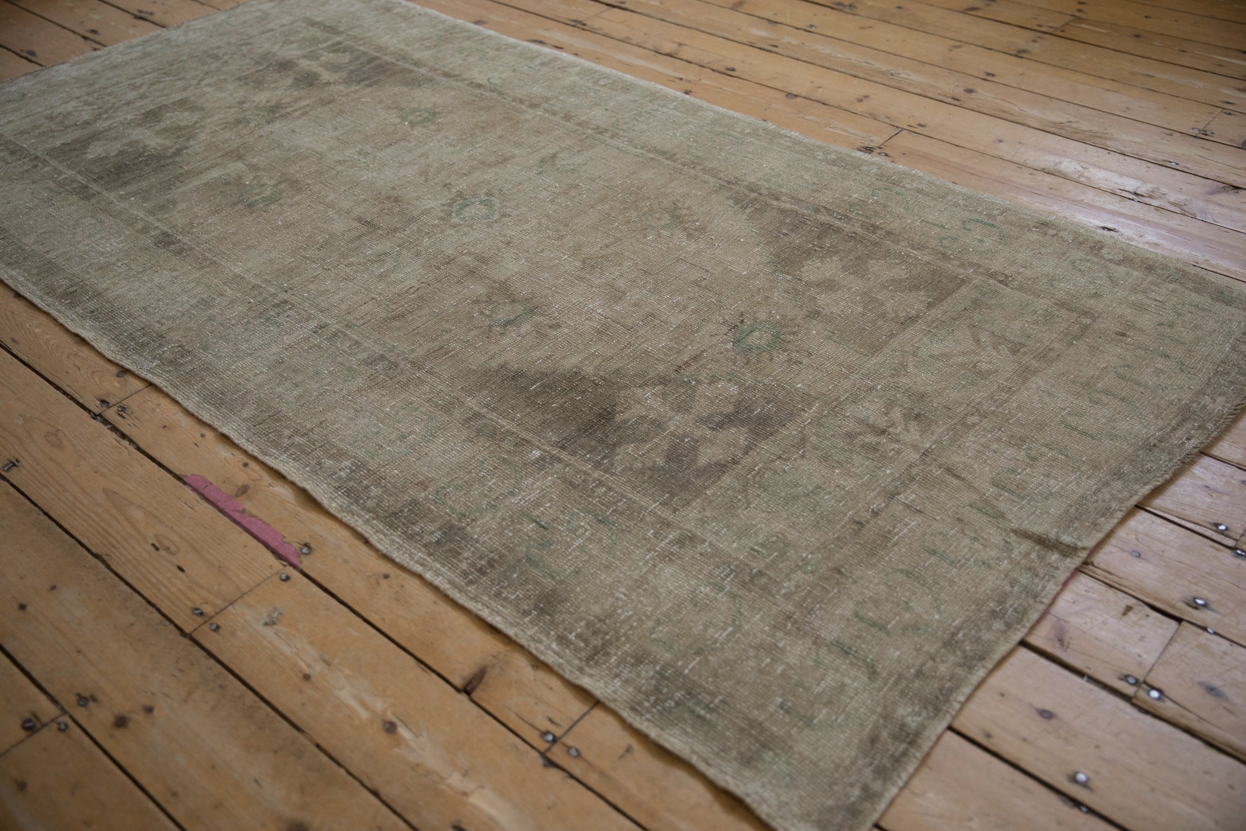 4x7.5 Vintage Distressed Oushak Rug by Old New House® - product image 4 for Resin Society