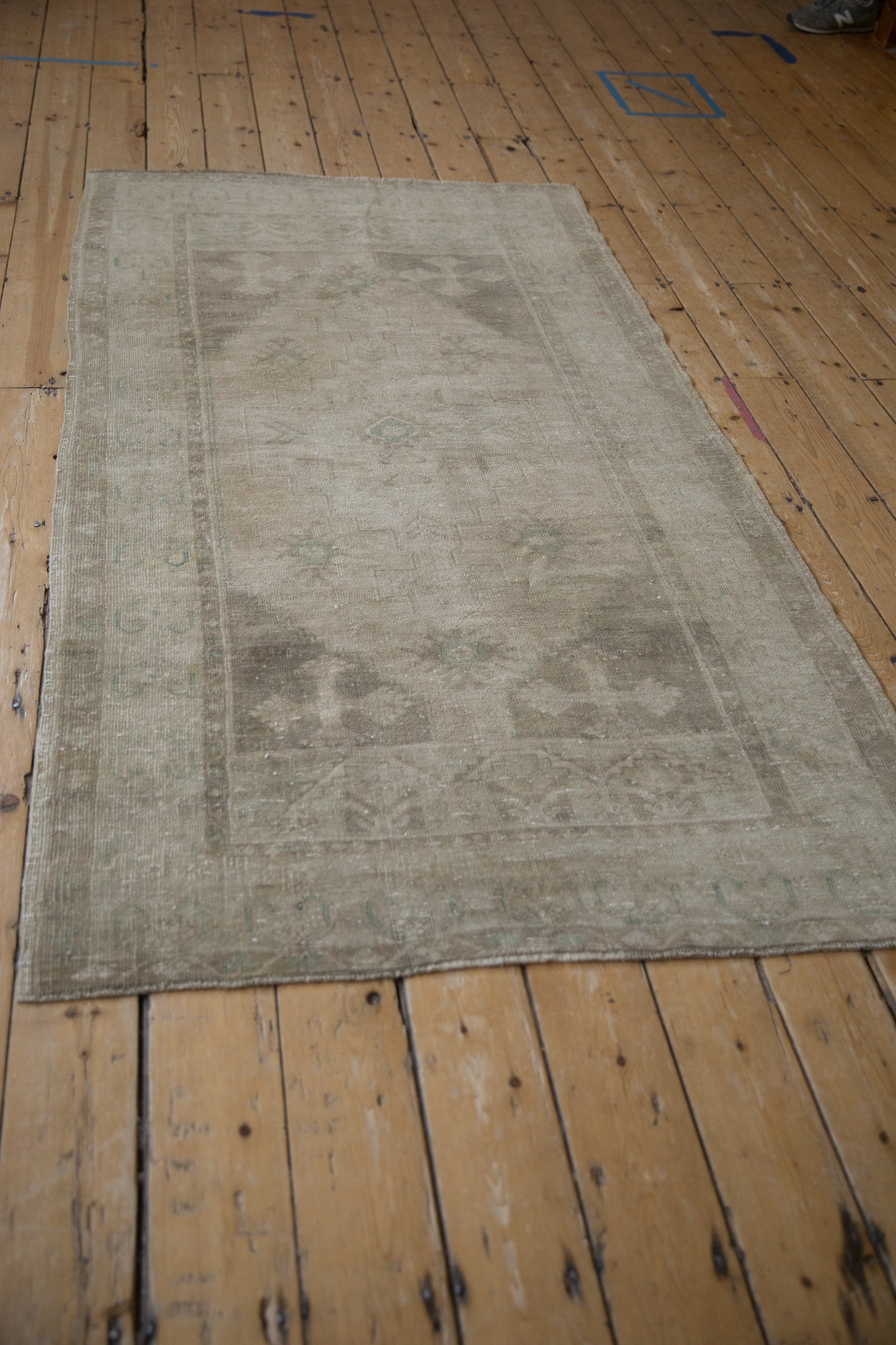 4x7.5 Vintage Distressed Oushak Rug by Old New House® - product image 7 for Resin Society