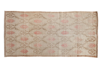 3x6.5 Vintage Distressed Oushak Rug Runner by Old New House® - main product image for Resin Society