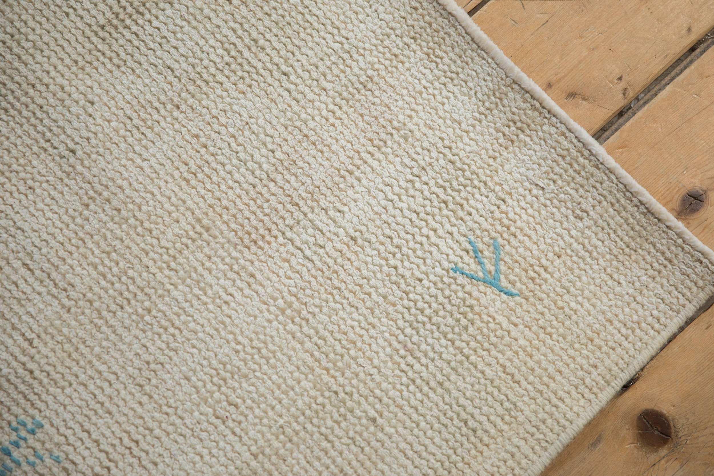2x4.5 Vintage Distressed Oushak Rug Runner