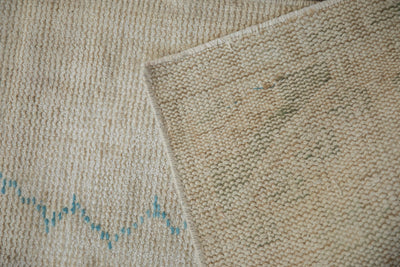 2x4.5 Vintage Distressed Oushak Rug Runner