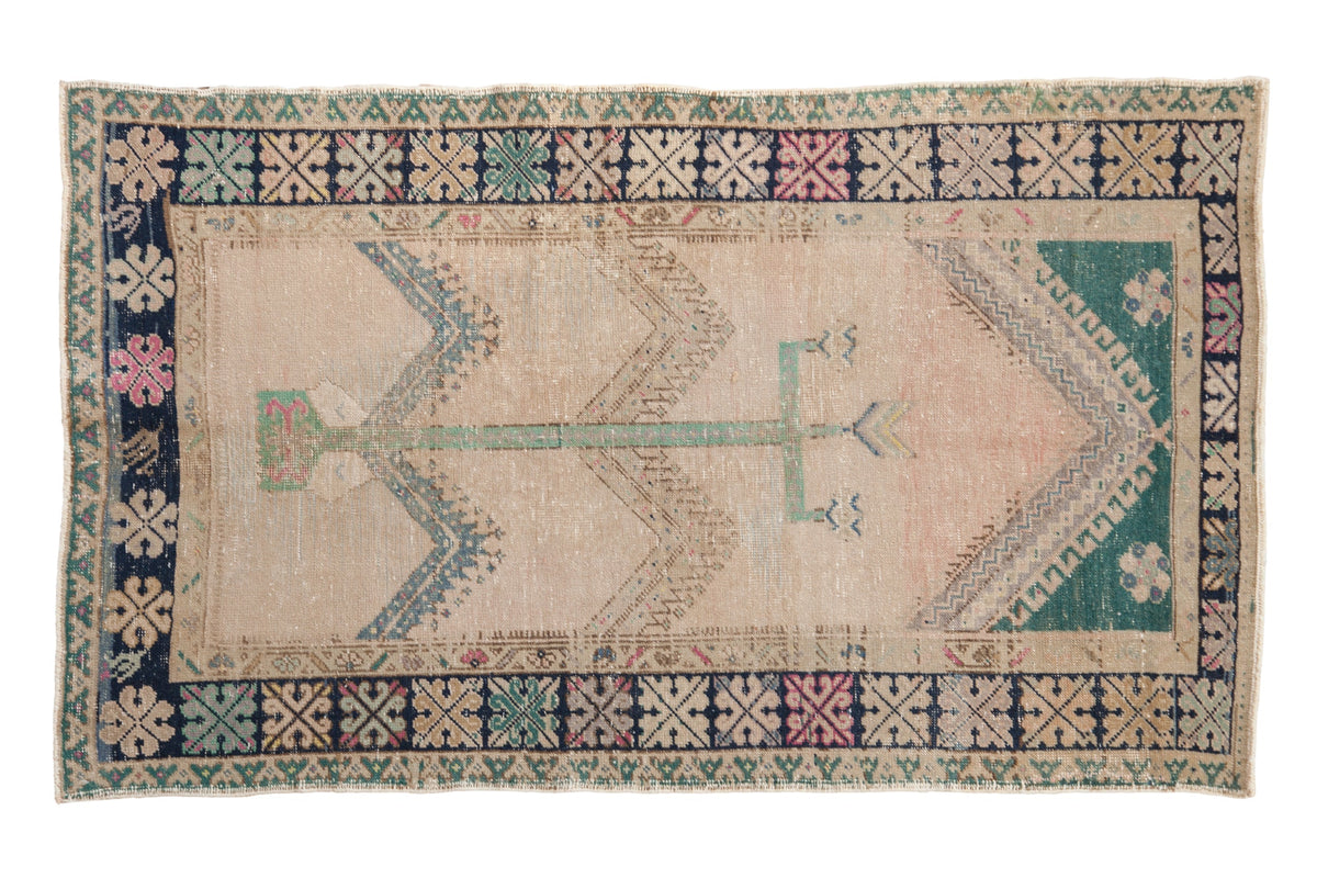 3.5x6 Vintage Distressed Oushak Rug by Old New House® - main product image for Resin Society
