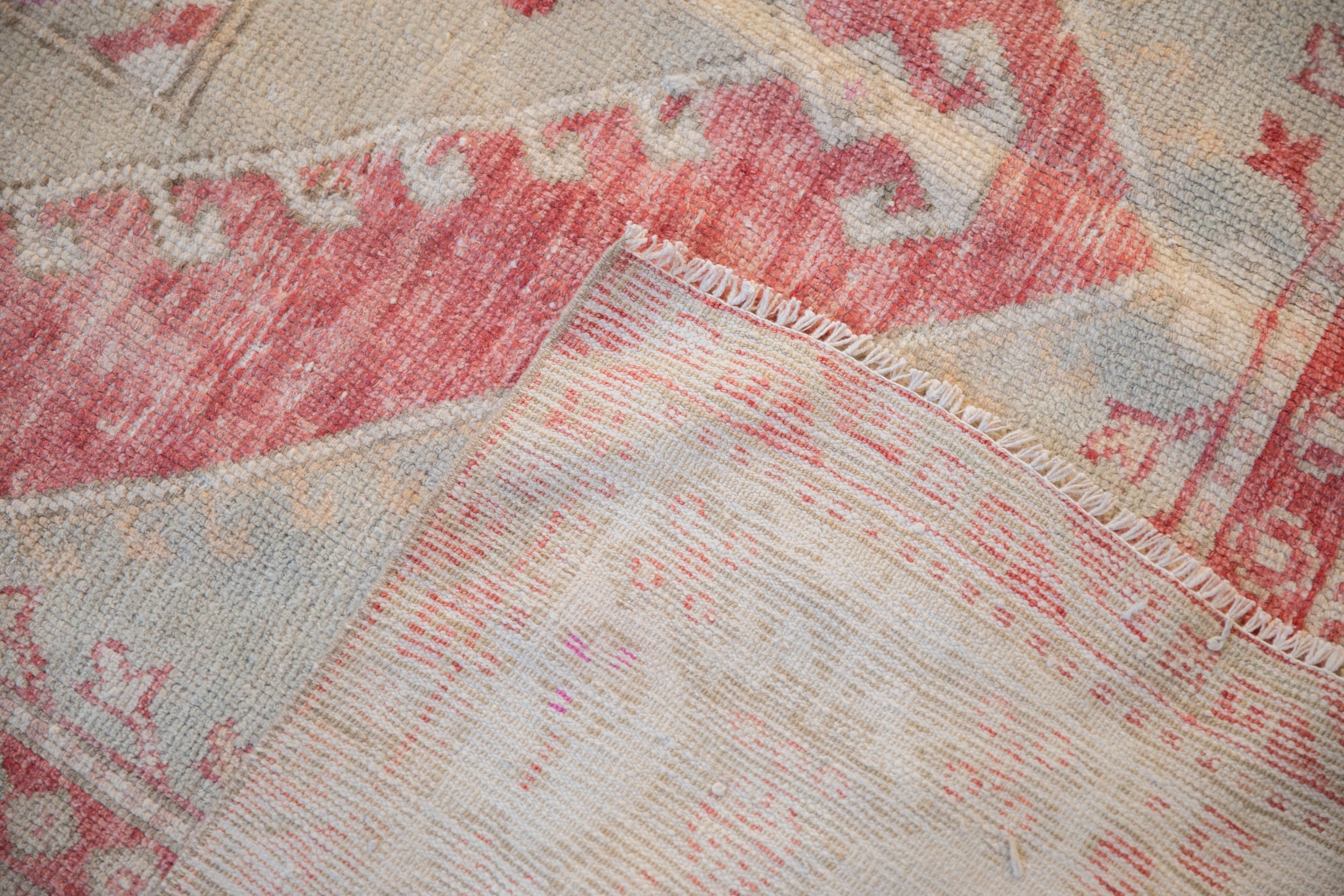 5.5x8 Vintage Distressed Oushak Carpet by Old New House® - product image 11 for Resin Society
