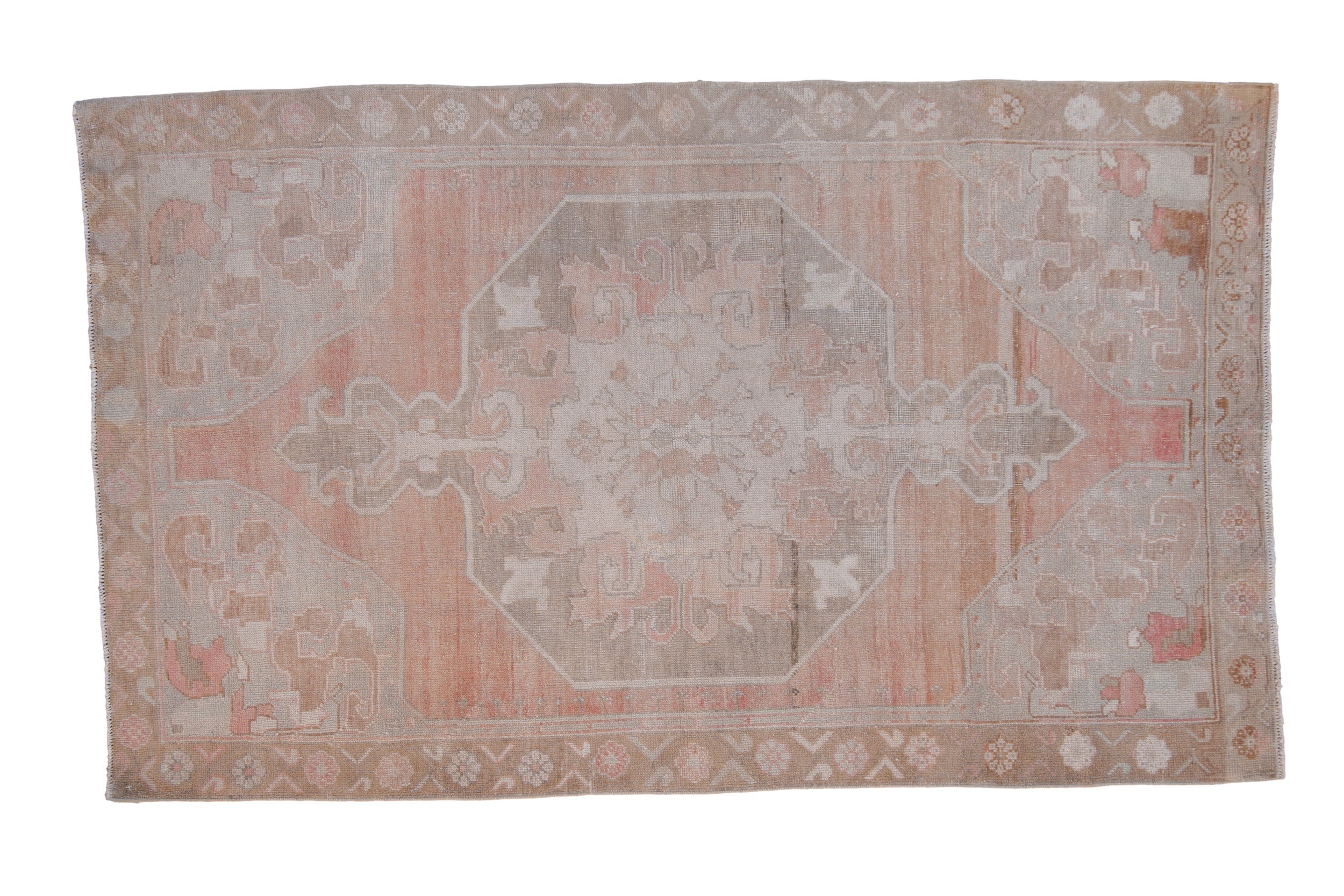 4.5x7.5 Vintage Distressed Oushak Rug by Old New House® - main product image for Resin Society