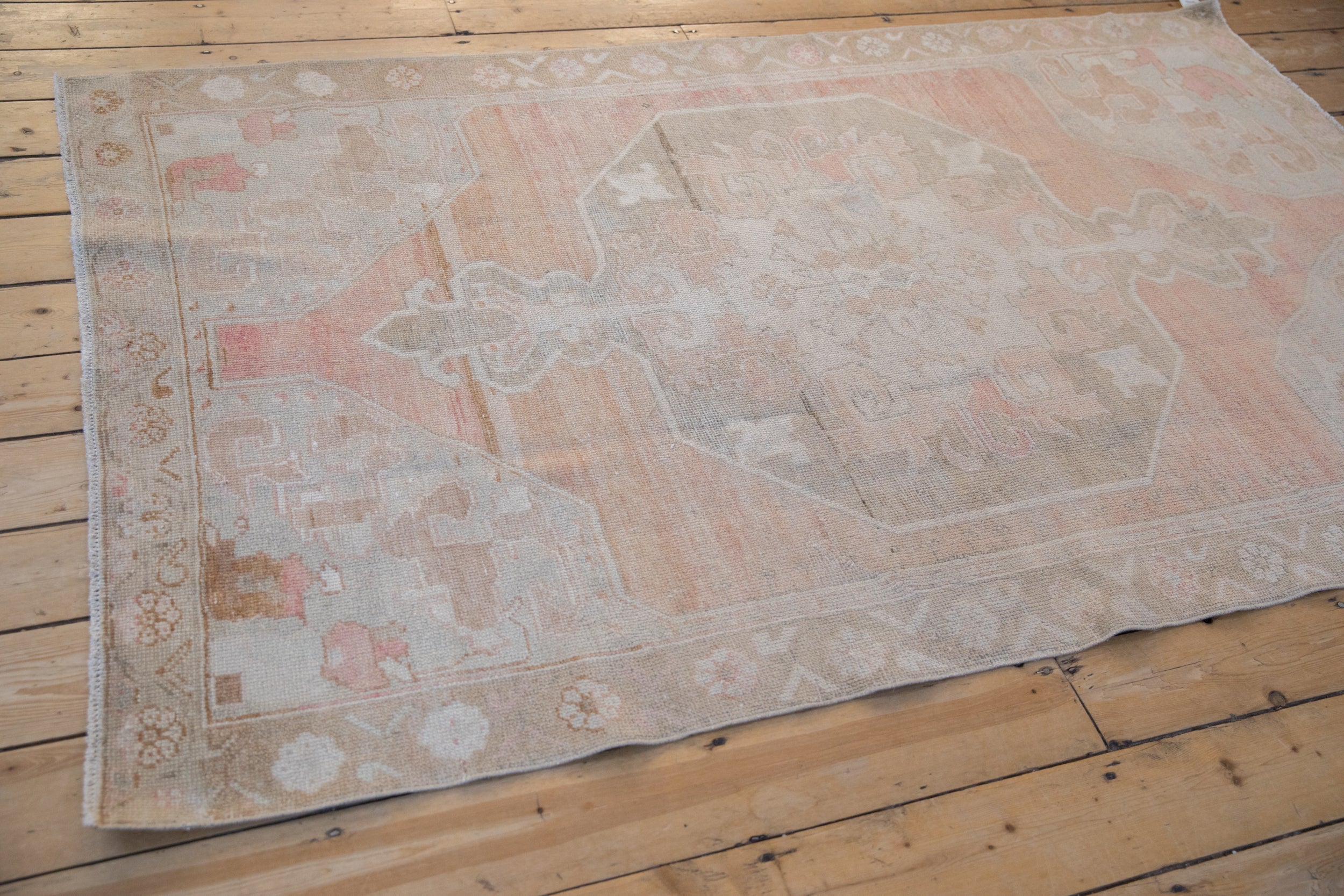 4.5x7.5 Vintage Distressed Oushak Rug by Old New House® - product image 7 for Resin Society