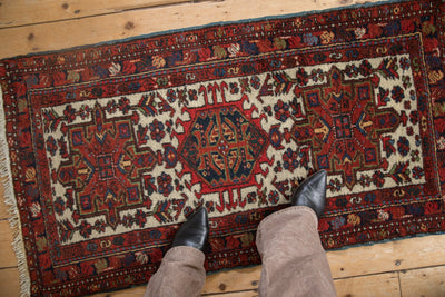 2x4.5 Vintage Karaja Rug Runner by Old New House® - product image 2 for Resin Society