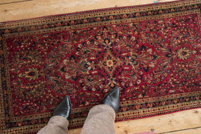2x4 Vintage German Sarouk Rug Runner by Old New House® - product image 2 for Resin Society