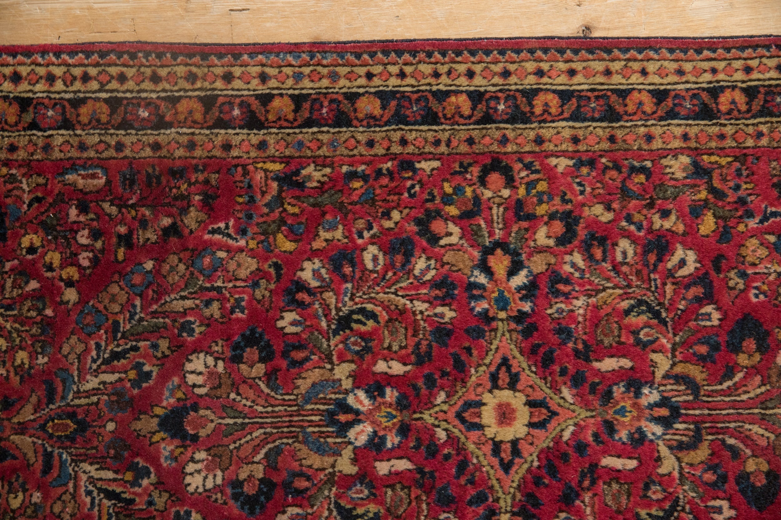 2x4 Vintage German Sarouk Rug Runner by Old New House® - product image 3 for Resin Society