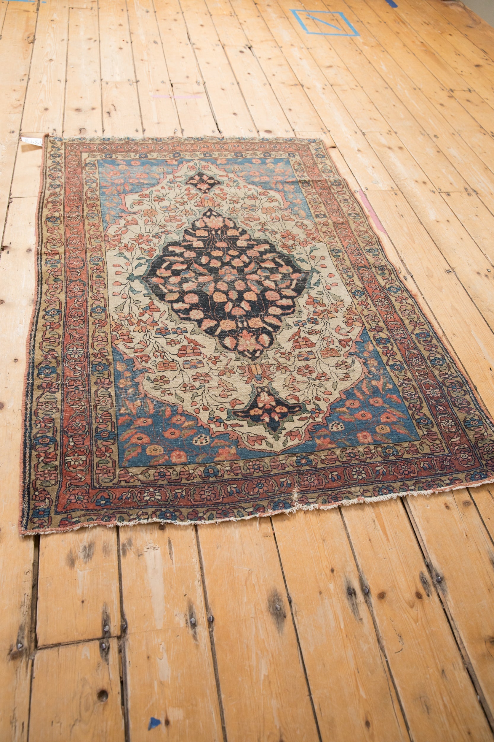 3.5x5 Antique Fine Farahan Sarouk Rug by Old New House® - product image 7 for Resin Society