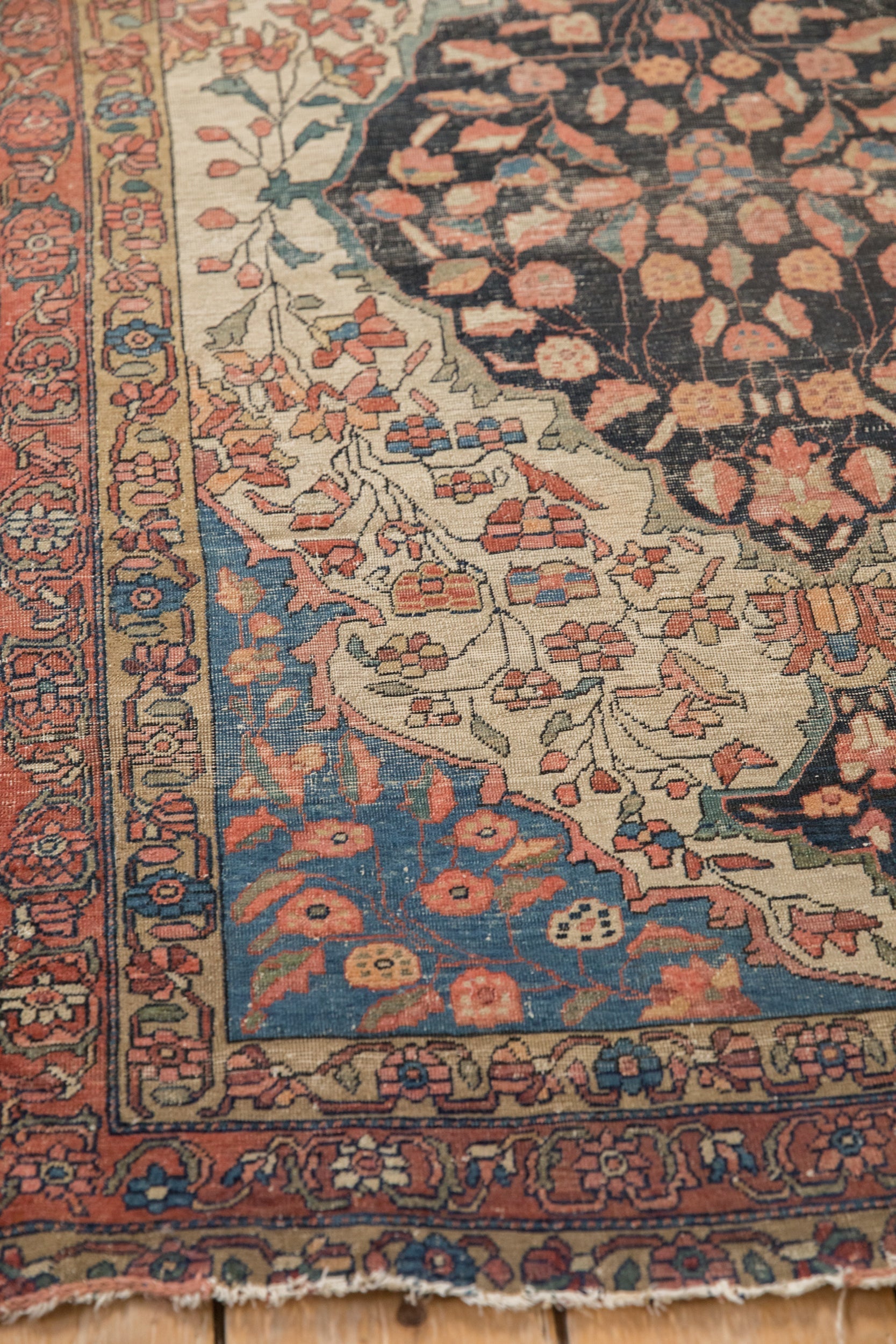 3.5x5 Antique Fine Farahan Sarouk Rug by Old New House® - product image 8 for Resin Society