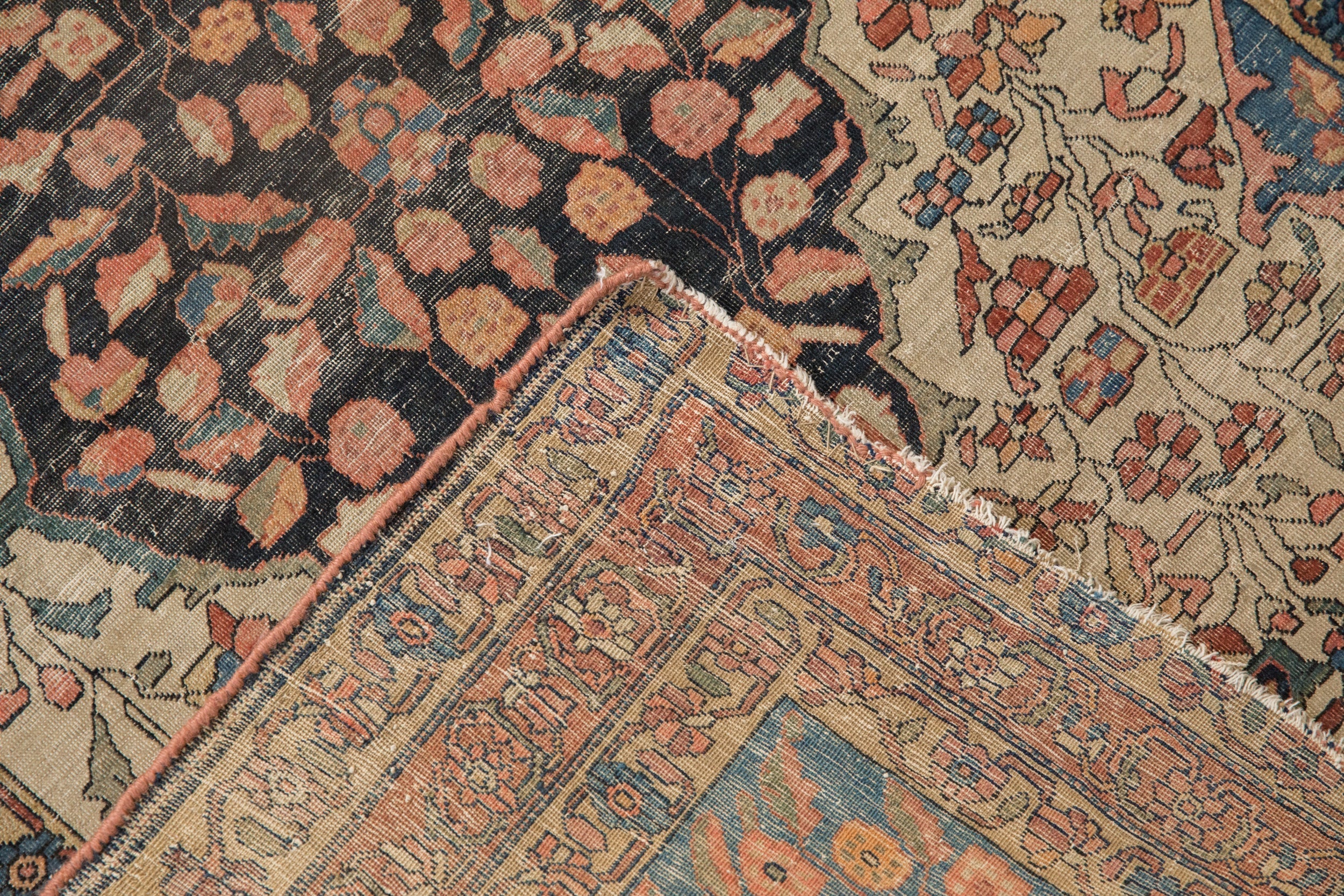 3.5x5 Antique Fine Farahan Sarouk Rug by Old New House® - product image 12 for Resin Society