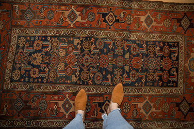 3.5x6.5 Antique Kurdish Hamadan Rug by Old New House® - product image 2 for Resin Society