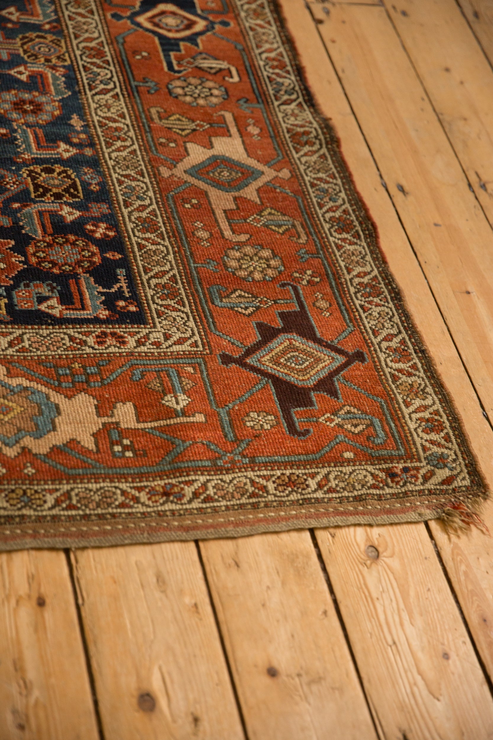 3.5x6.5 Antique Kurdish Hamadan Rug by Old New House® - product image 6 for Resin Society