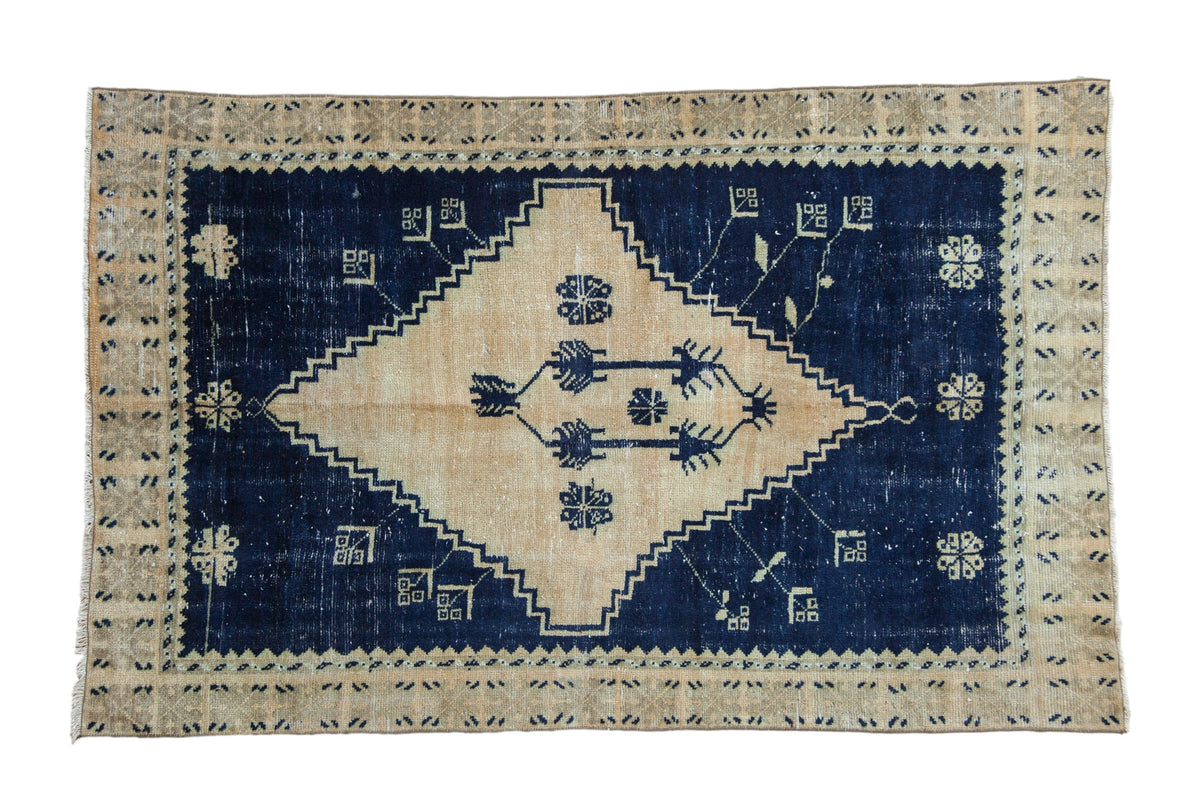 4.5x7.5 Vintage Distressed Oushak Rug by Old New House® - main product image for Resin Society