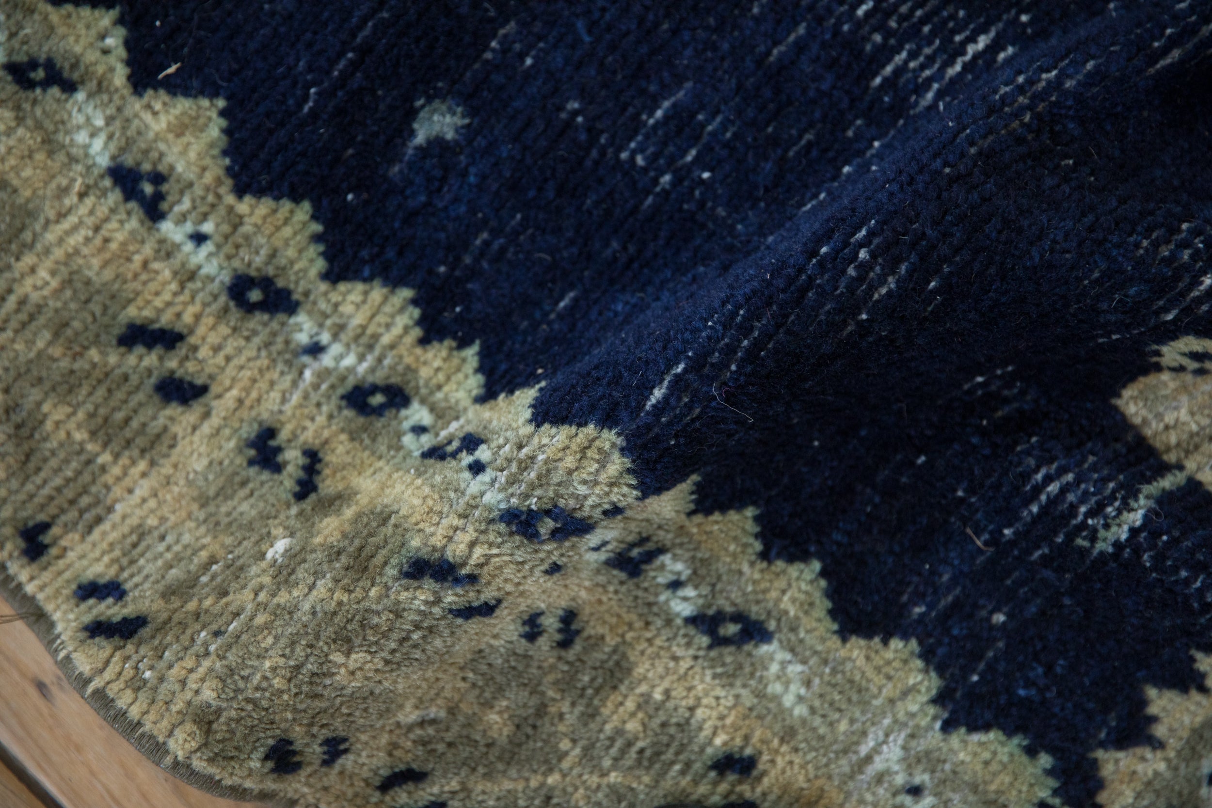 4.5x7.5 Vintage Distressed Oushak Rug by Old New House® - product image 9 for Resin Society