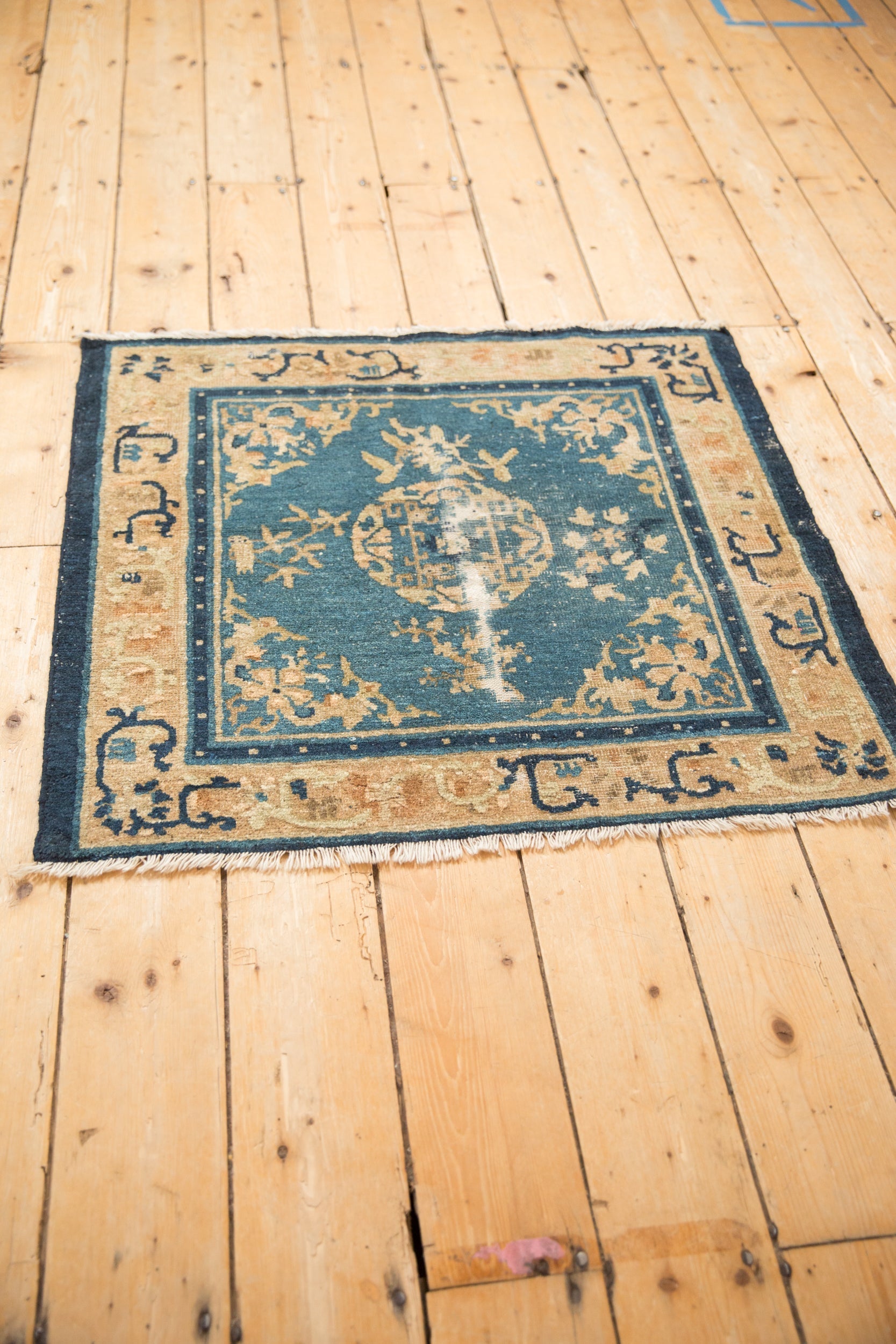 2.5x3 Antique Peking Square Rug by Old New House® - product image 6 for Resin Society