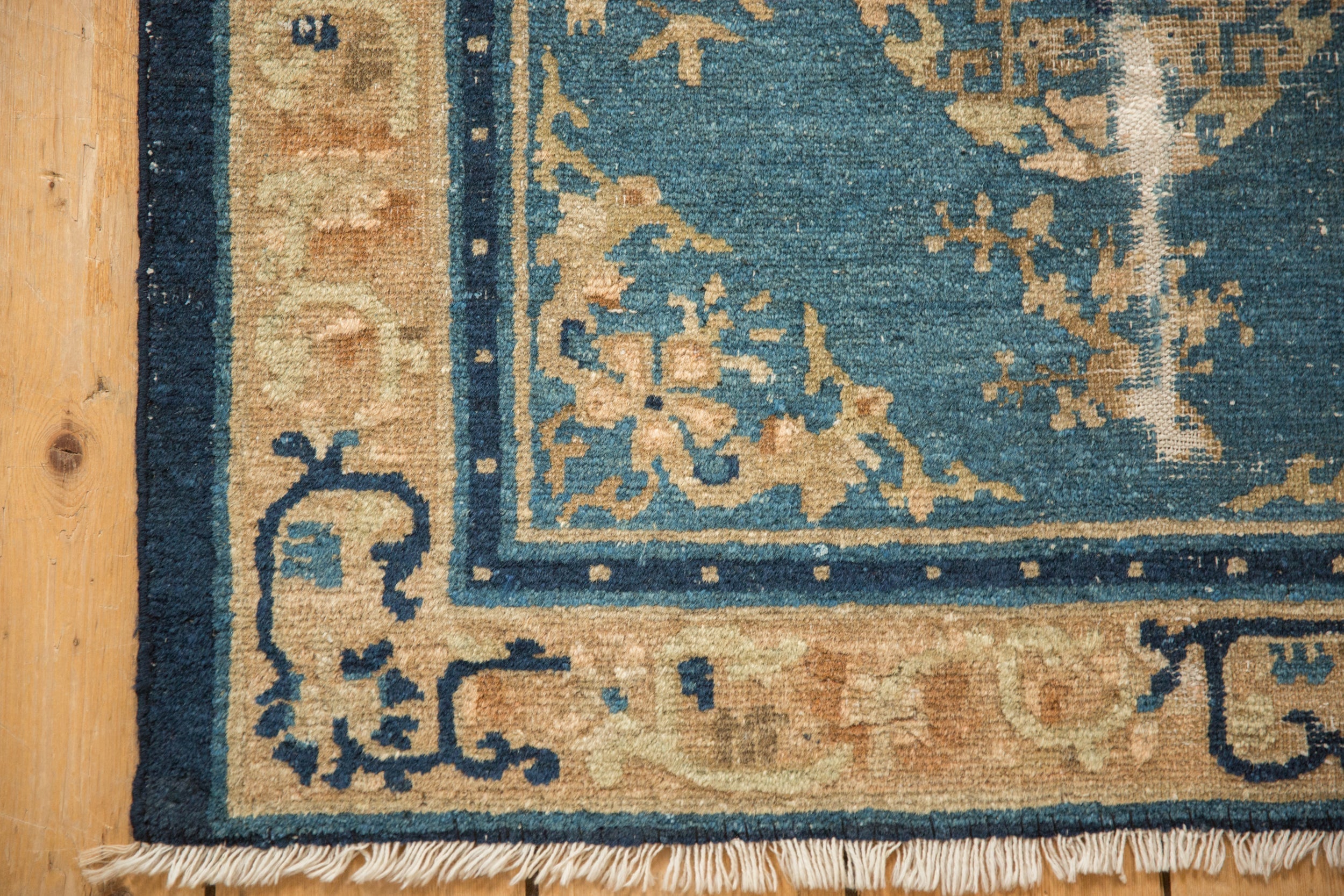 2.5x3 Antique Peking Square Rug by Old New House® - product image 8 for Resin Society