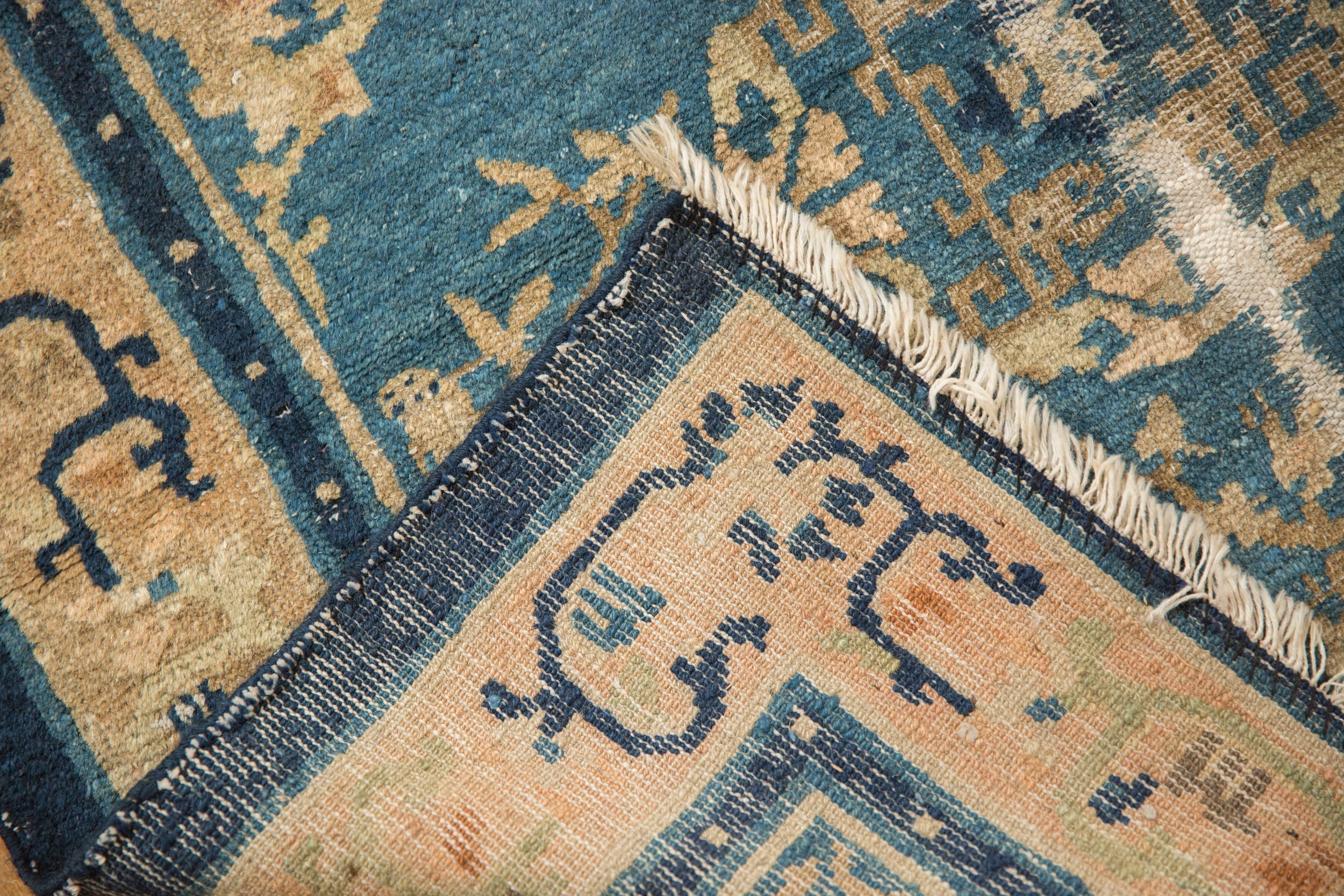2.5x3 Antique Peking Square Rug by Old New House® - product image 10 for Resin Society