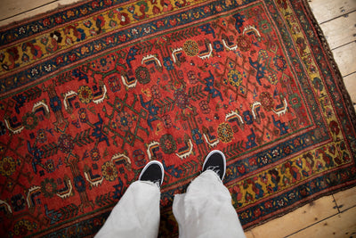 4x7.5 Antique Kurdish Bijar Rug by Old New House® - product image 2 for Resin Society