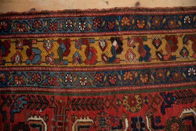 4x7.5 Antique Kurdish Bijar Rug by Old New House® - product image 3 for Resin Society