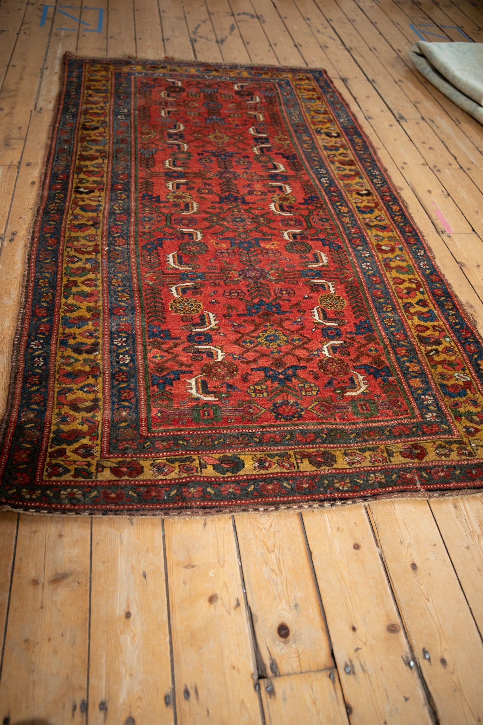 4x7.5 Antique Kurdish Bijar Rug by Old New House® - product image 4 for Resin Society