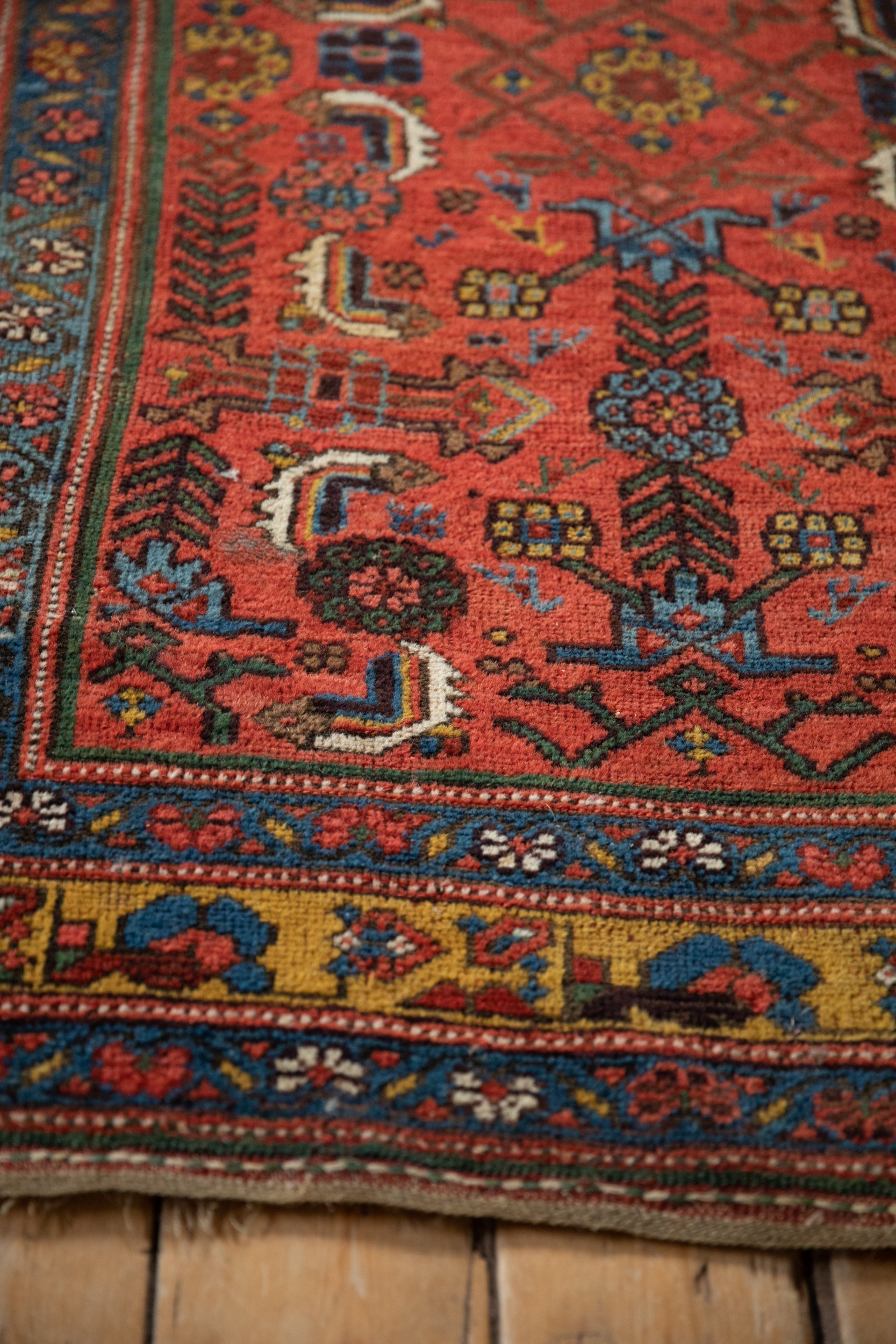 4x7.5 Antique Kurdish Bijar Rug by Old New House® - product image 9 for Resin Society