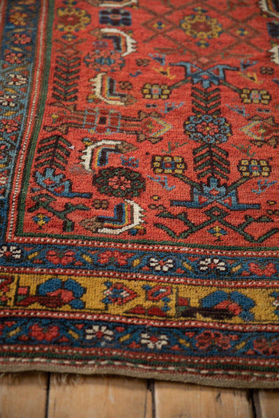 4x7.5 Antique Kurdish Bijar Rug by Old New House® - product image 9 for Resin Society