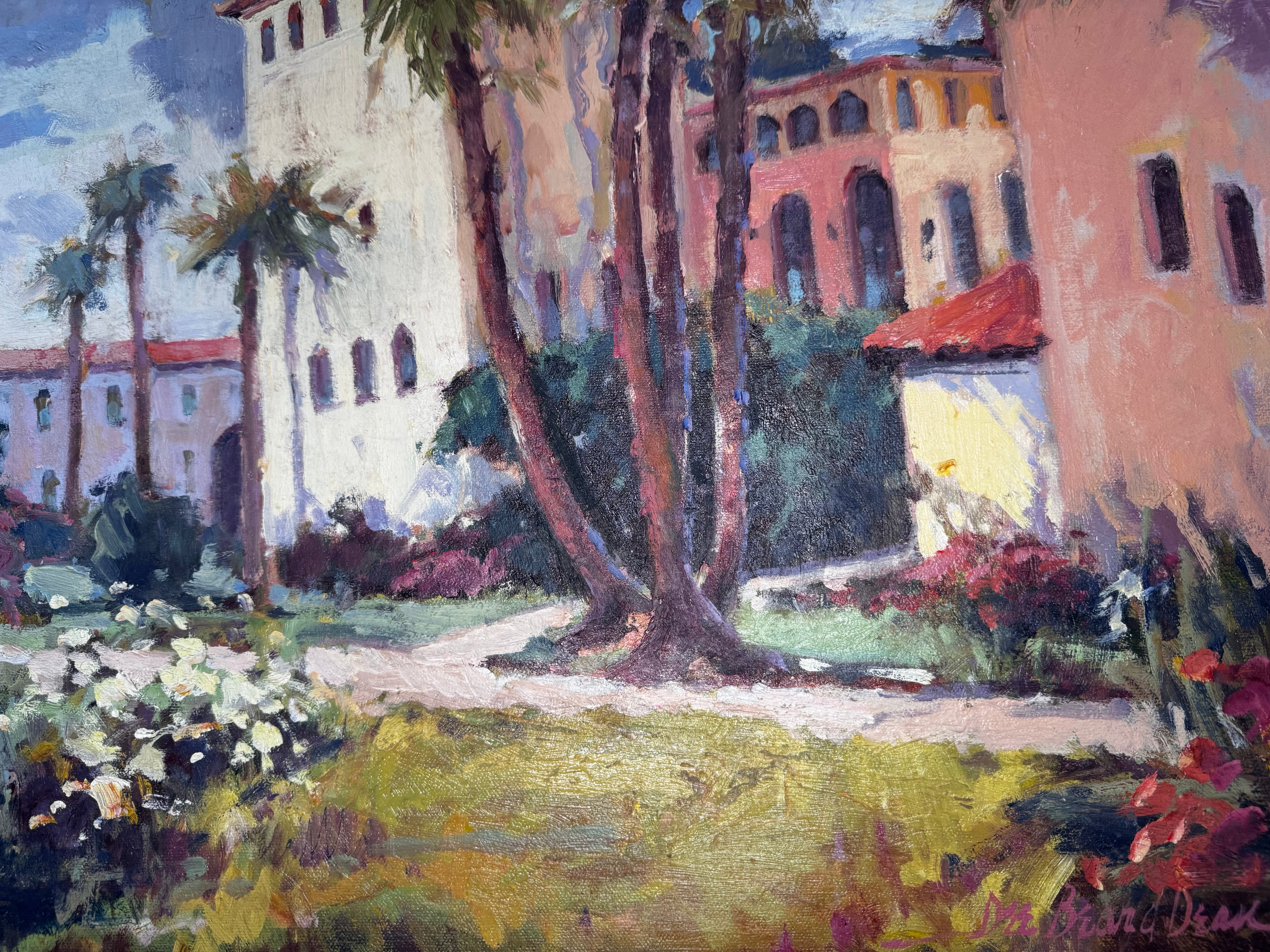 One Hundred and Twenty, a 16x20 original plein air painting on board by John Beard Collection displaying soft coastal tones and textured brushwork.