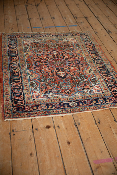 3x4 Vintage Fine Heriz Square Rug by Old New House® - product image 4 for Resin Society