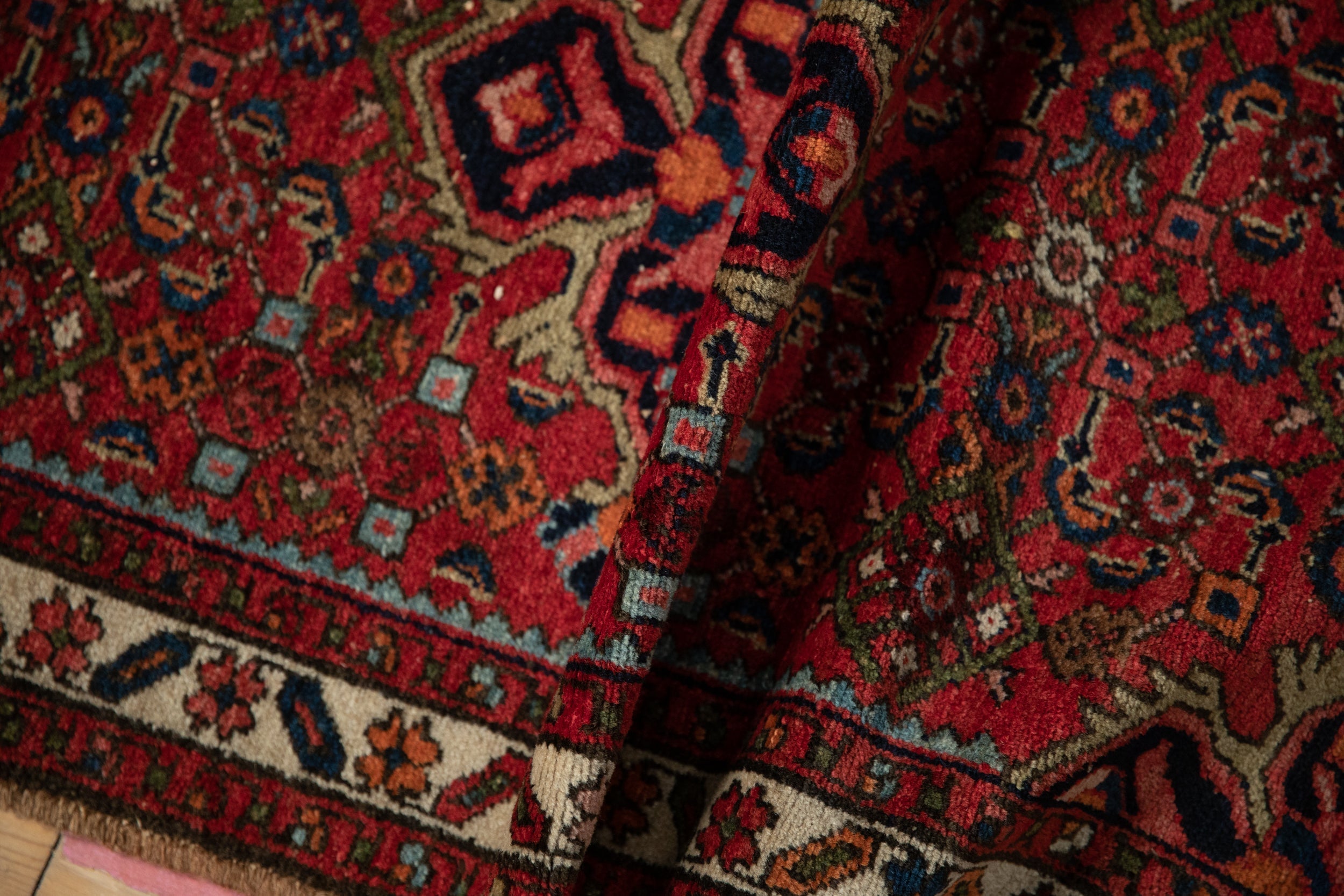 2.5x4 Vintage Hamadan Rug