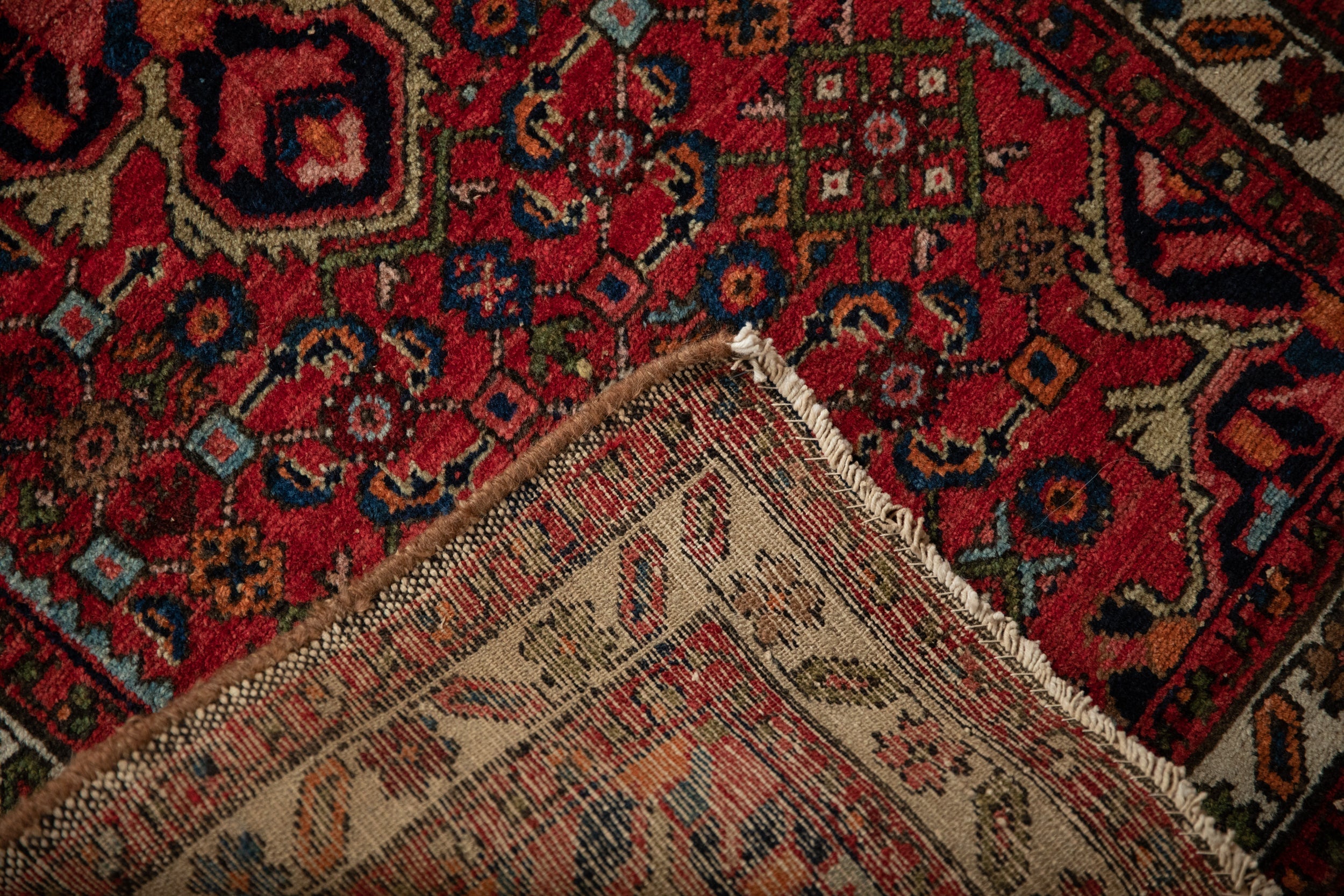 2.5x4 Vintage Hamadan Rug