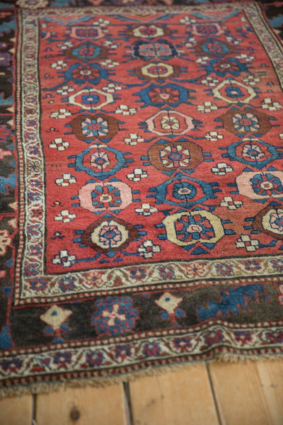 4x5.5 Antique Kurdish Bijar Rug by Old New House® - product image 5 for Resin Society