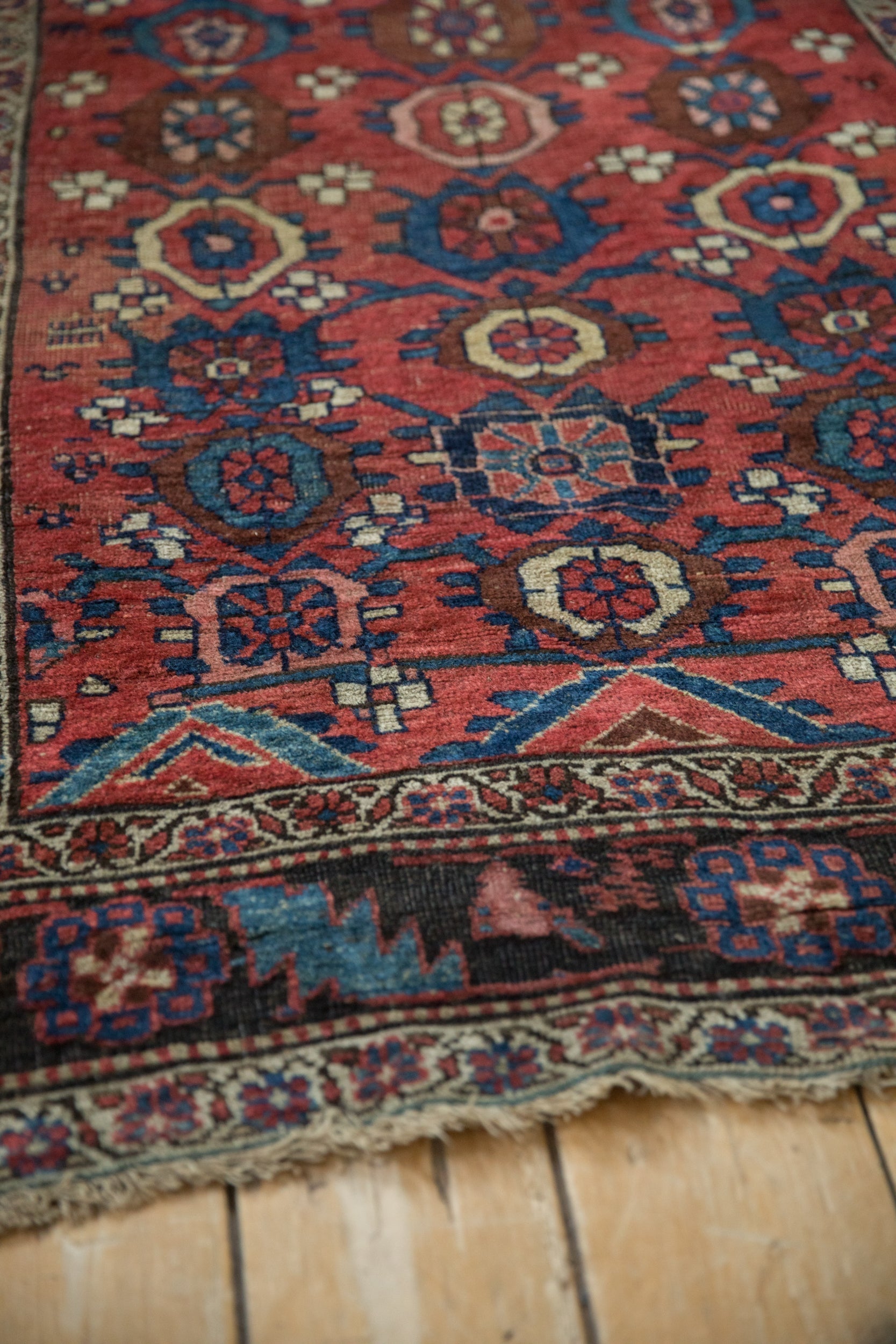 4x5.5 Antique Kurdish Bijar Rug by Old New House® - product image 8 for Resin Society