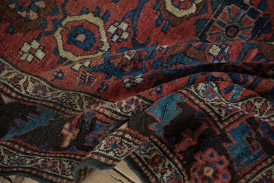 4x5.5 Antique Kurdish Bijar Rug by Old New House® - product image 9 for Resin Society