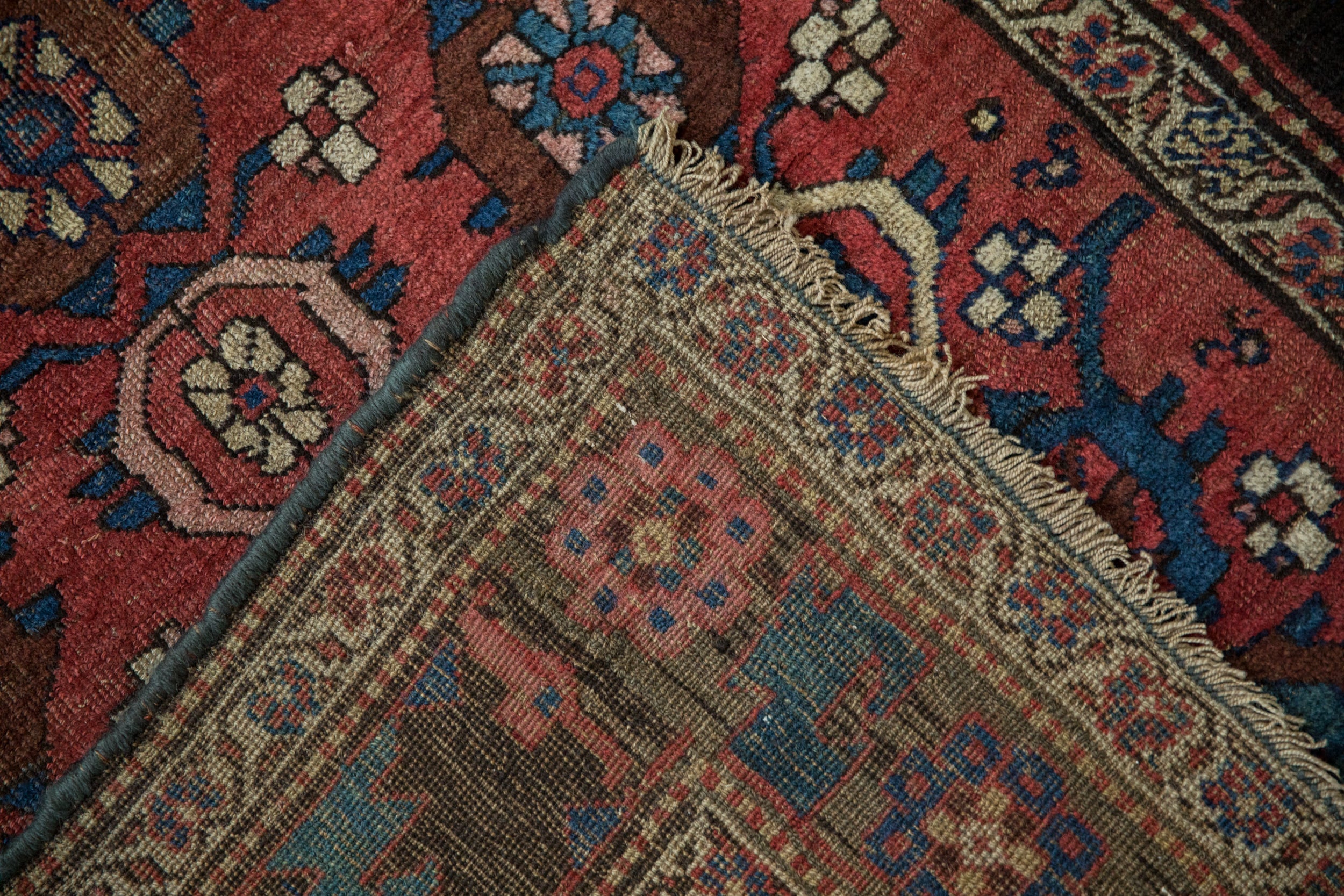 4x5.5 Antique Kurdish Bijar Rug by Old New House® - product image 10 for Resin Society