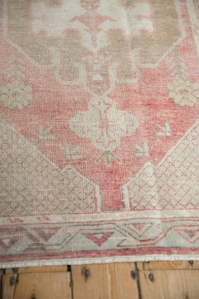 2.5x5.5 Vintage Distressed Oushak Rug Runner by Old New House® - product image 6 for Resin Society
