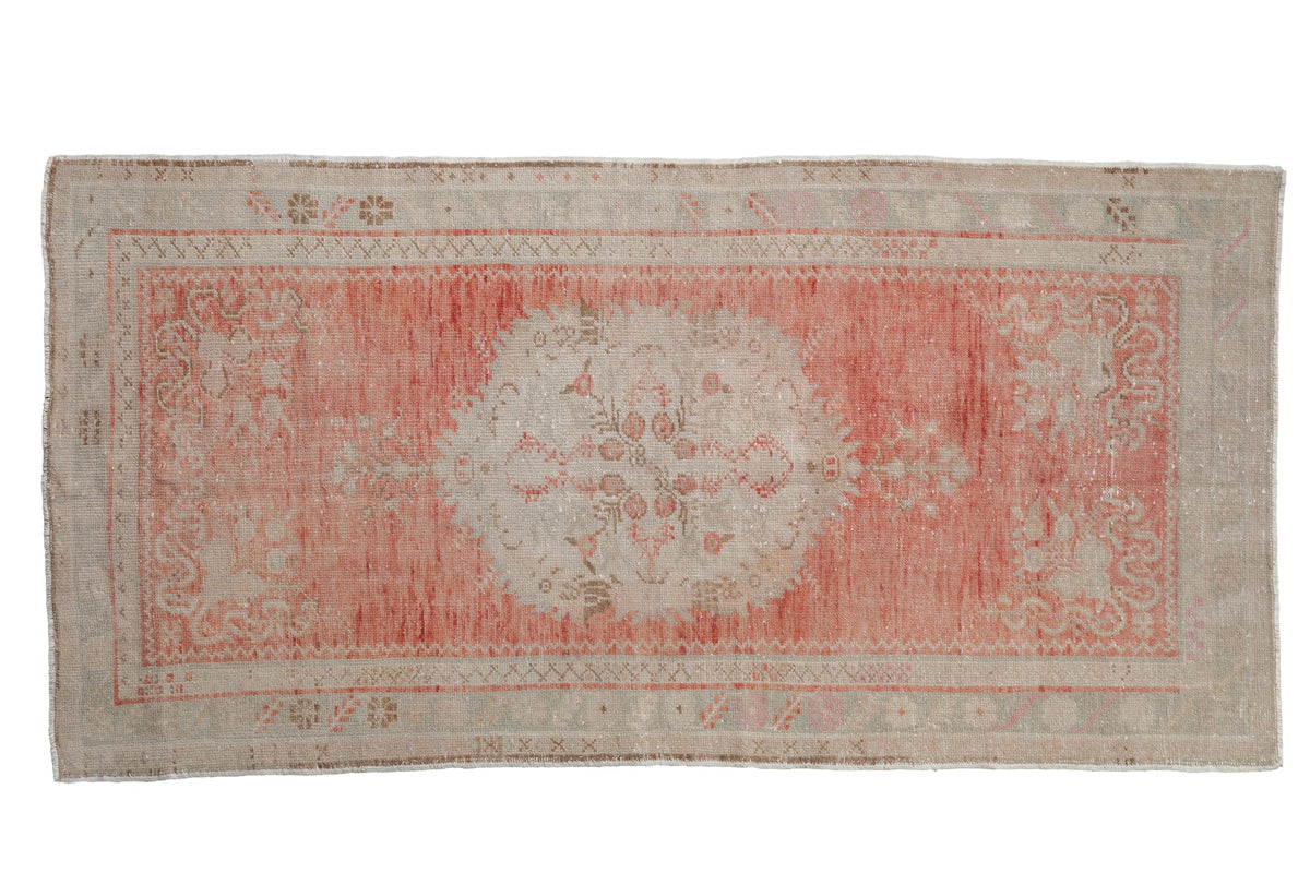 3x6 Vintage Distressed Oushak Rug Runner by Old New House® - main product image for Resin Society