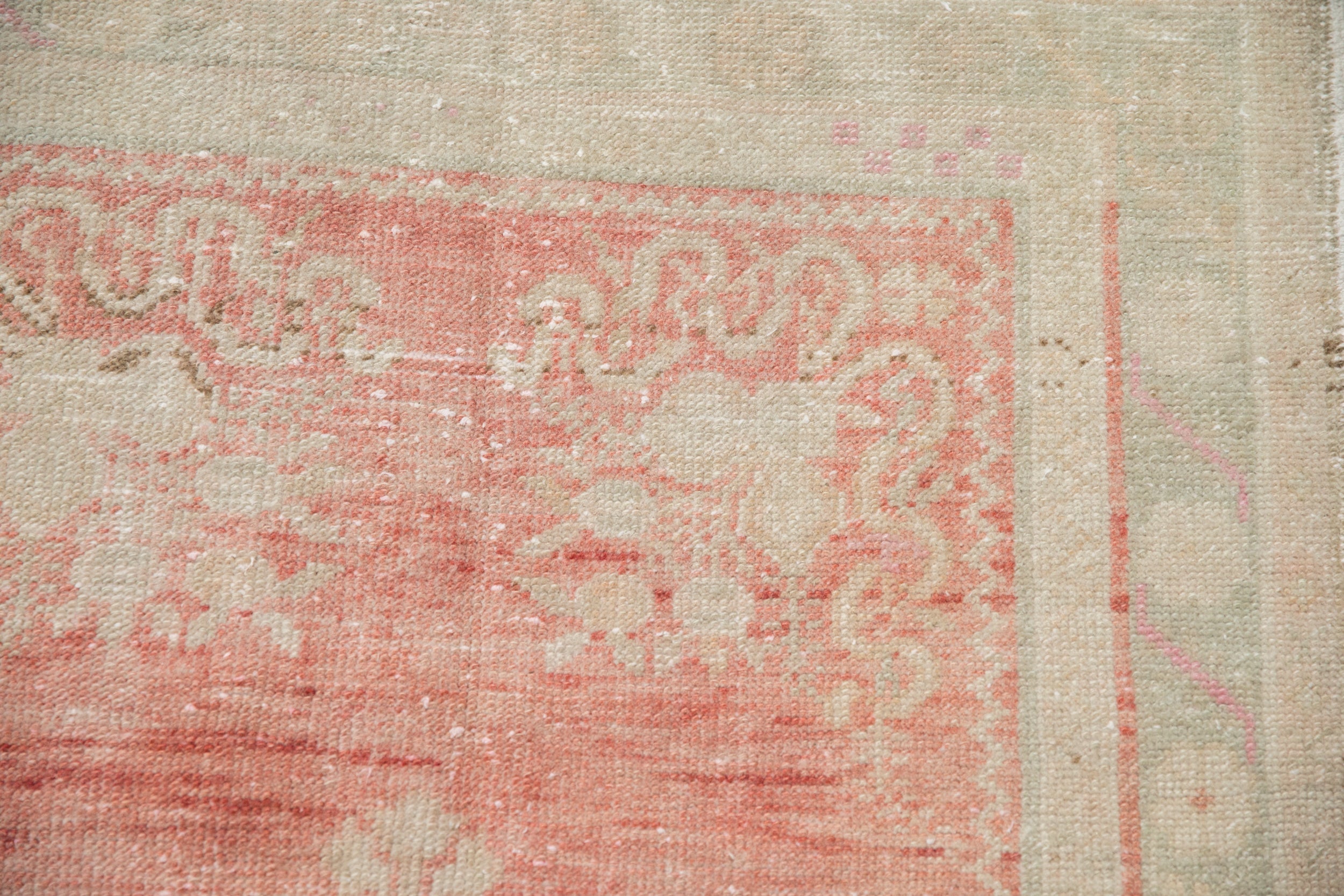3x6 Vintage Distressed Oushak Rug Runner by Old New House® - product image 3 for Resin Society