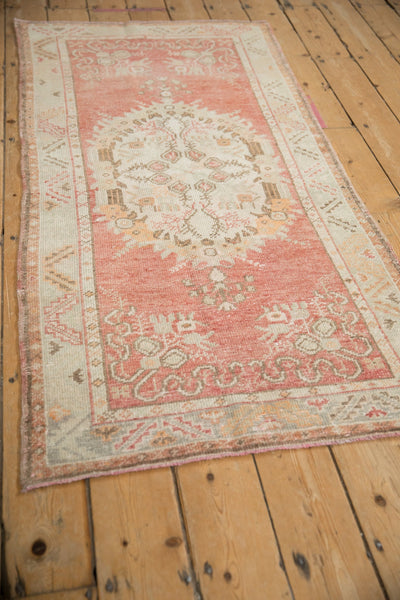 3x6 Vintage Distressed Oushak Rug Runner by Old New House® - product image 4 for Resin Society