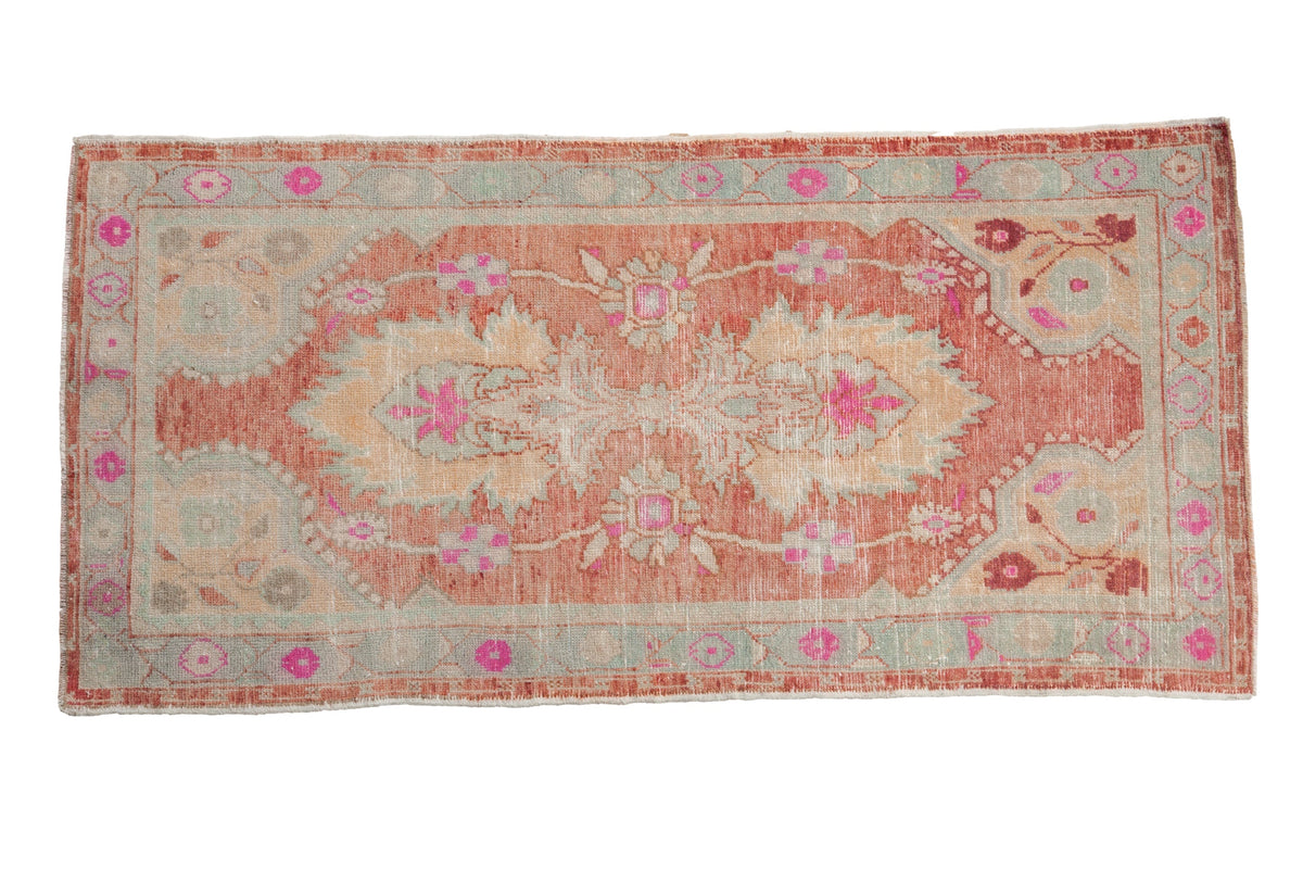 2.5x5.5 Vintage Distressed Oushak Rug Runner by Old New House® - main product image for Resin Society