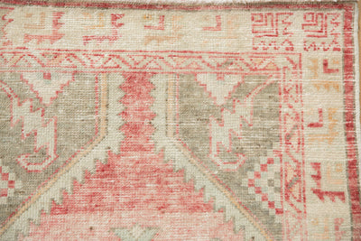 2.5x5 Vintage Distressed Oushak Rug Runner by Old New House® - product image 3 for Resin Society