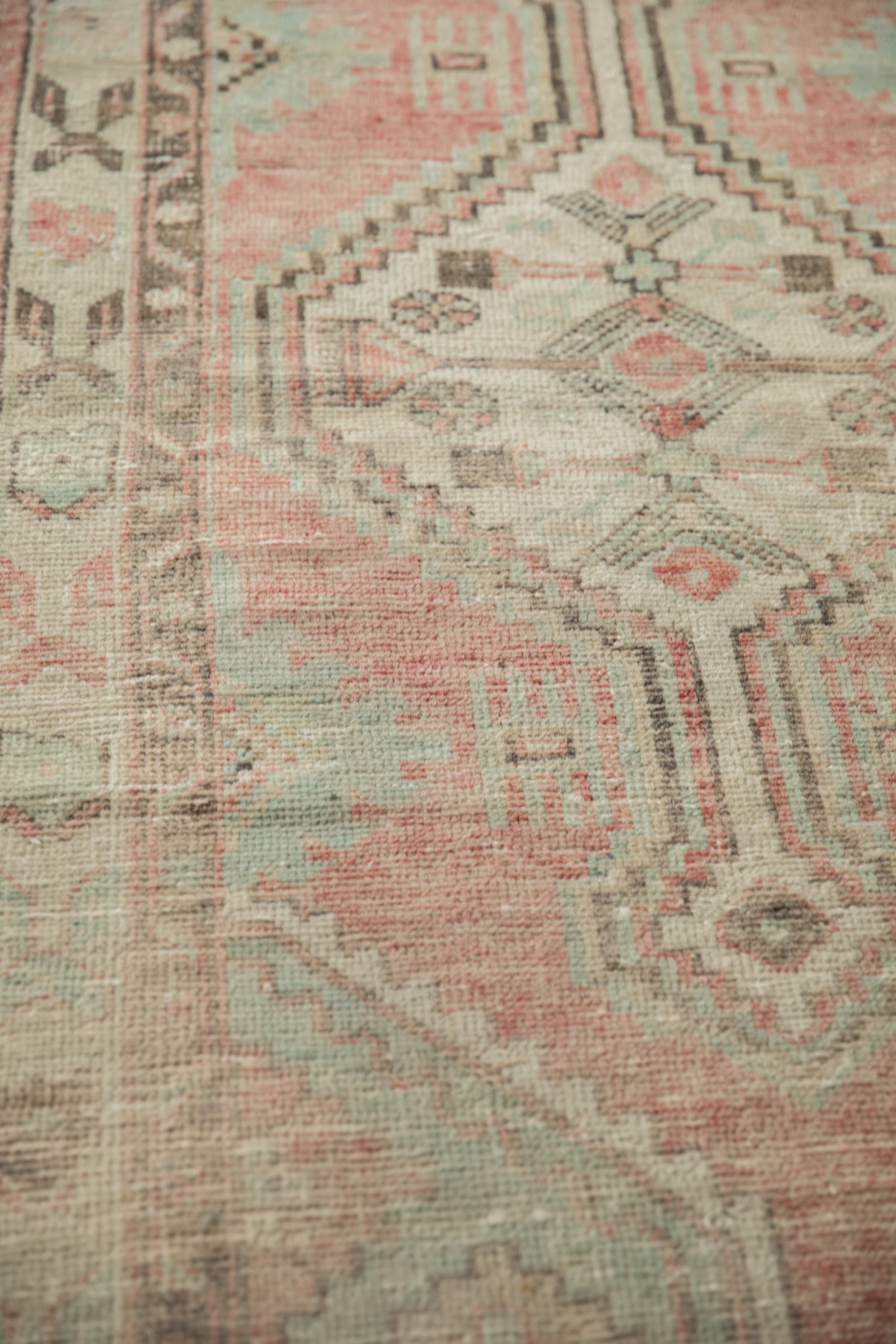2.5x5 Vintage Distressed Oushak Rug Runner by Old New House® - product image 5 for Resin Society
