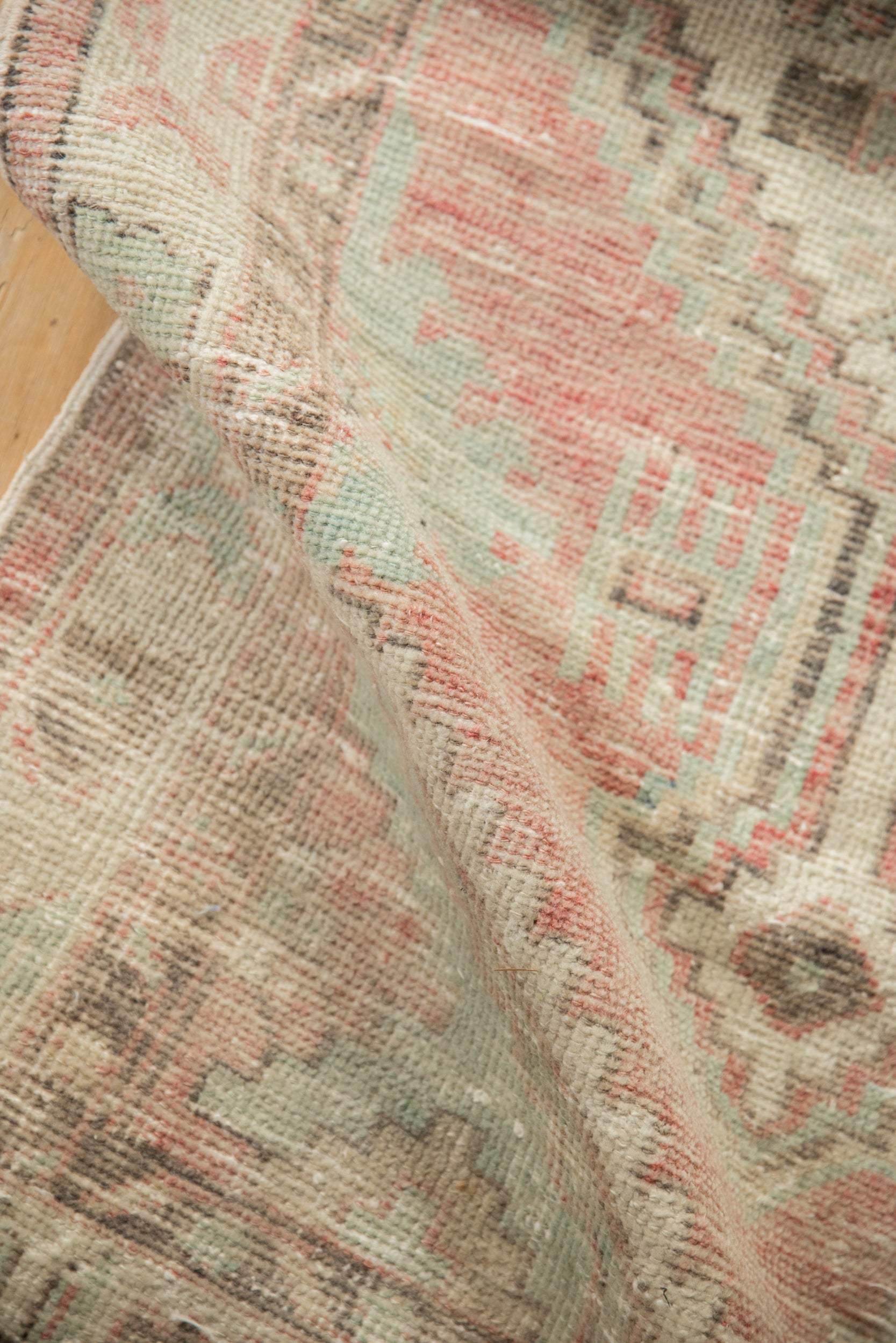 2.5x5 Vintage Distressed Oushak Rug Runner by Old New House® - product image 7 for Resin Society